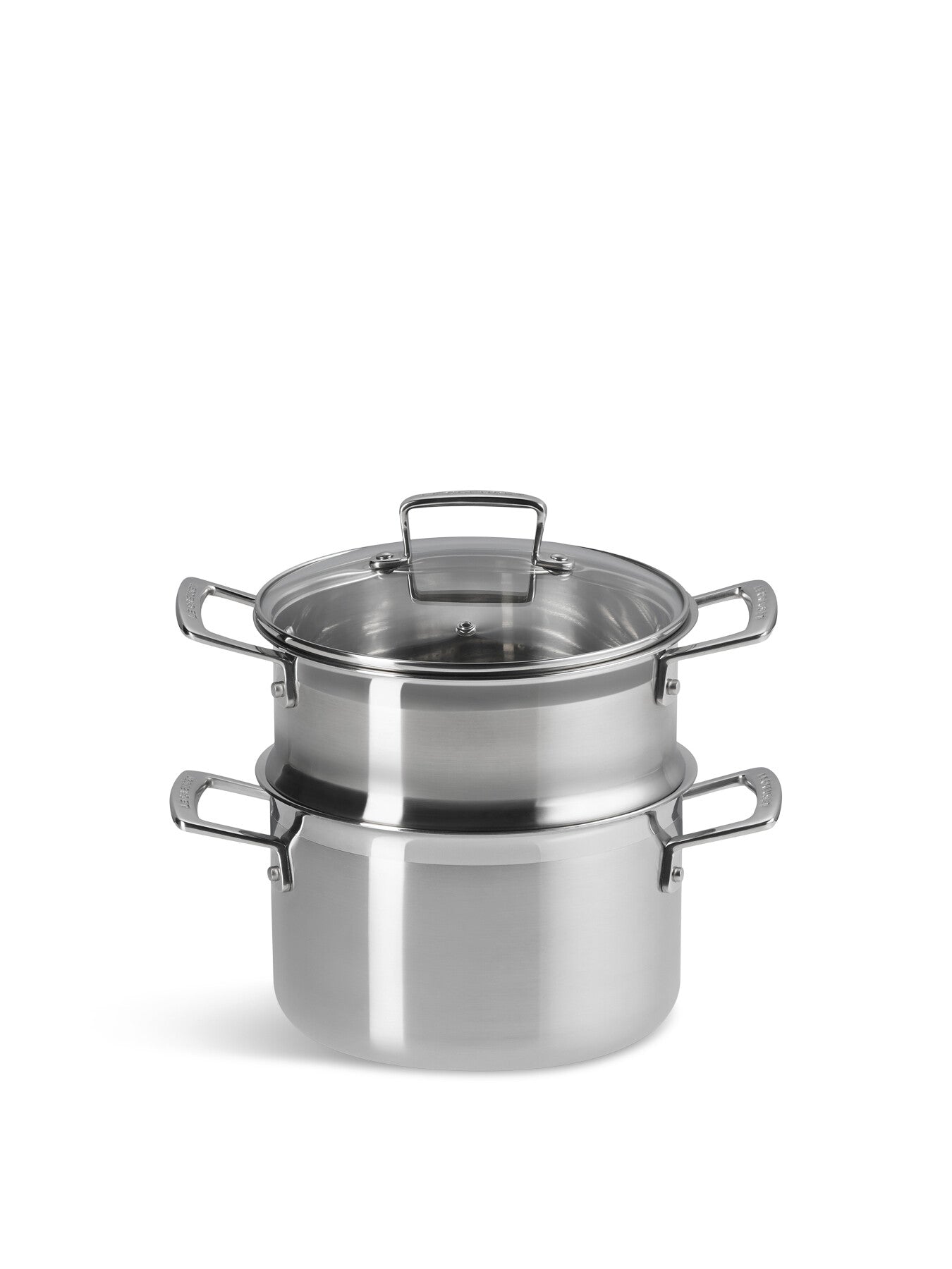 3 Ply 20cm Casserole with Steamer and Lid