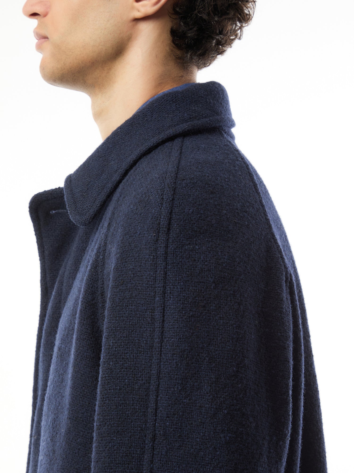 Raglan Wool Coat