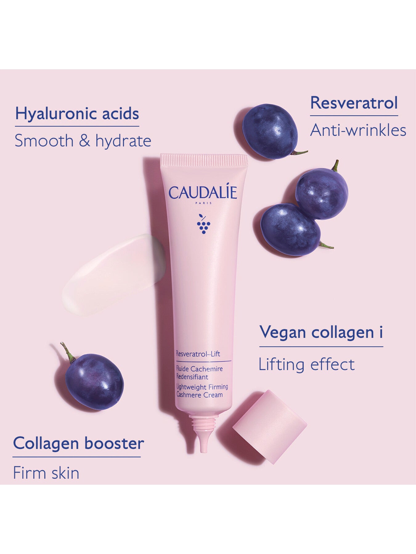 Resveratrol Lightweight Firming Cashmere Cream 40ml