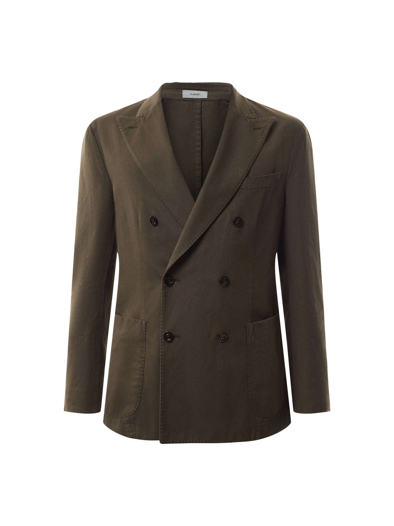 Double Breast Patch Pocket Jacket
