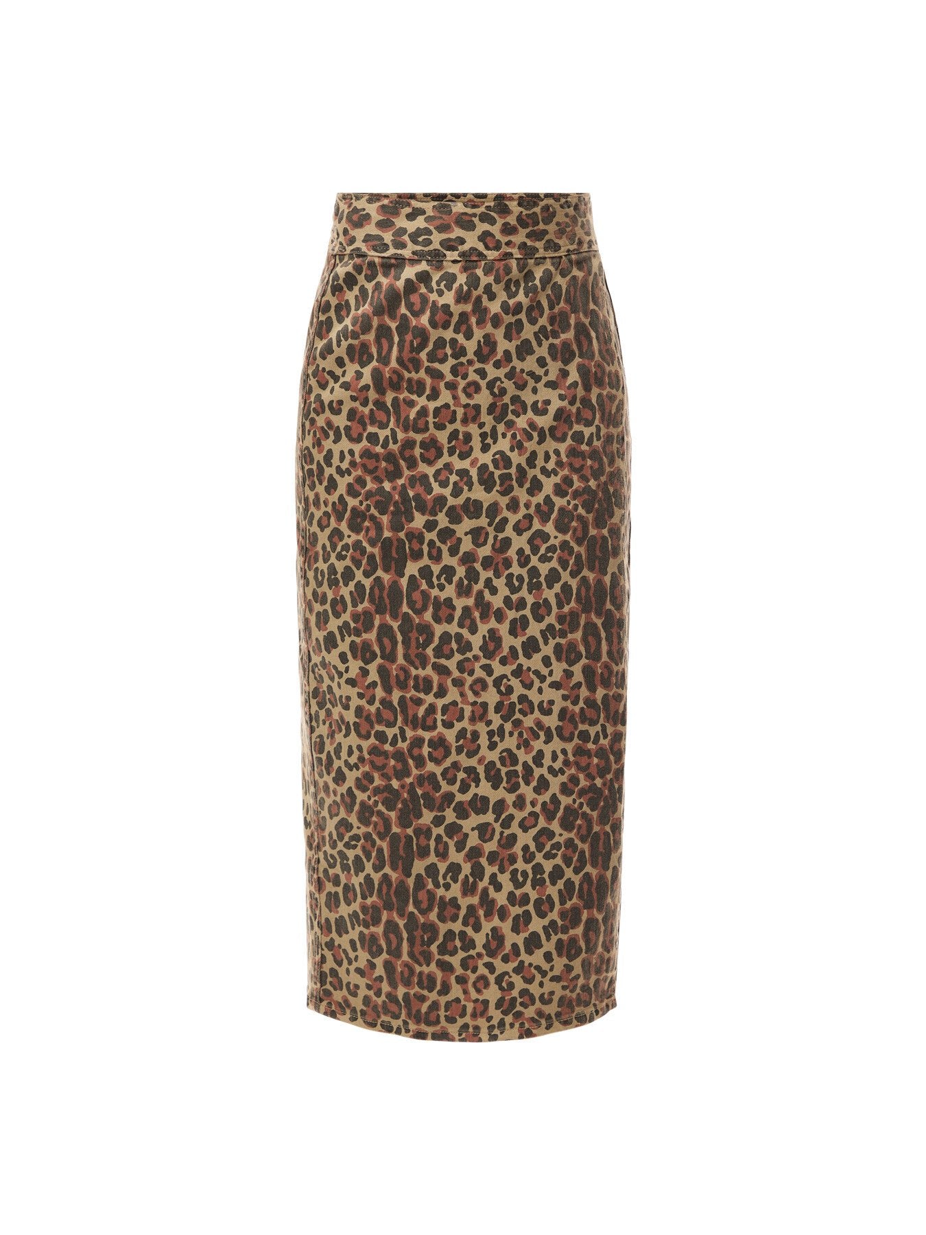 Leopard Lucia Denim Jaspre Skirt