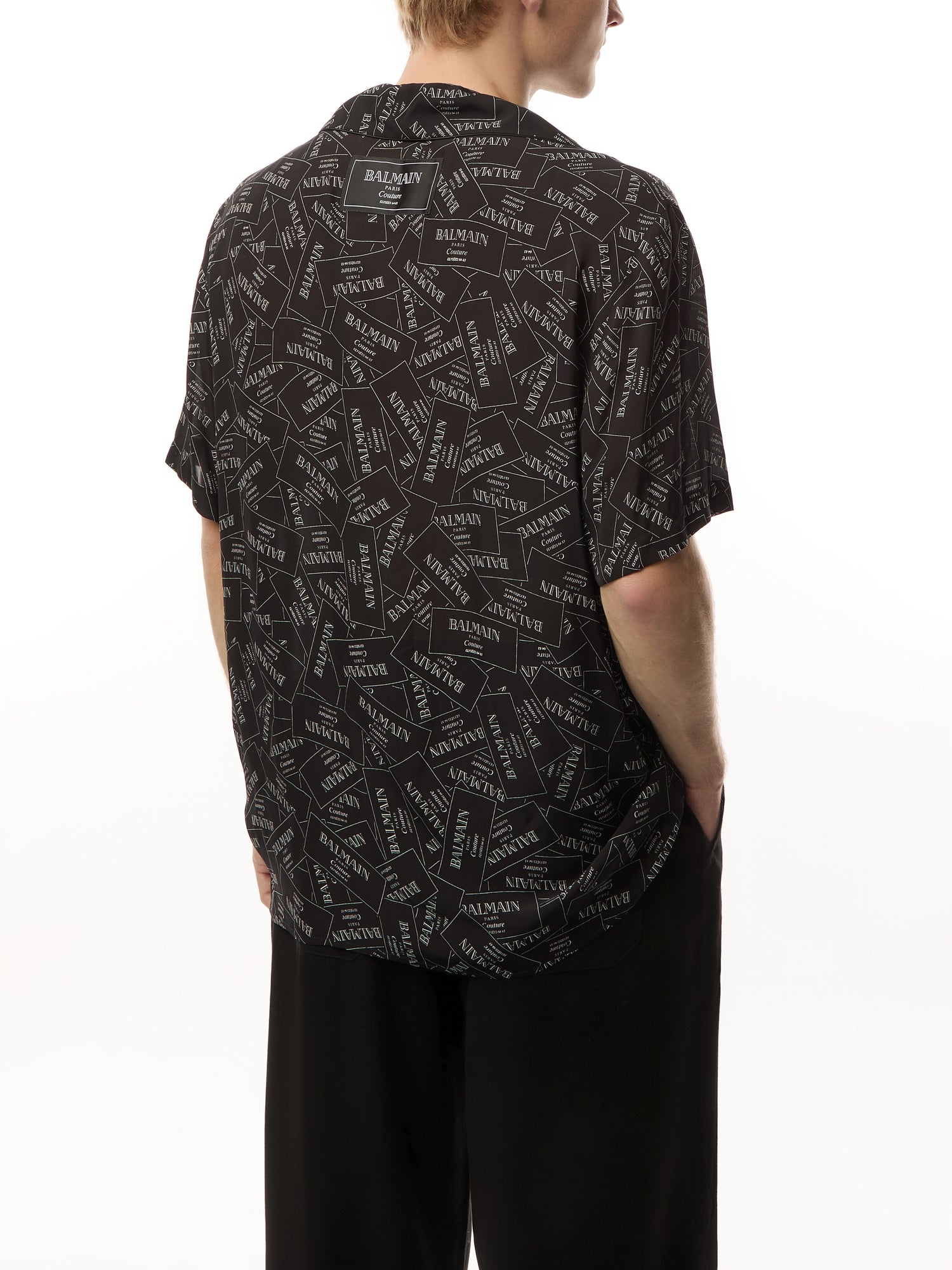 All Over Label Short Sleeve Pyjama Shirt