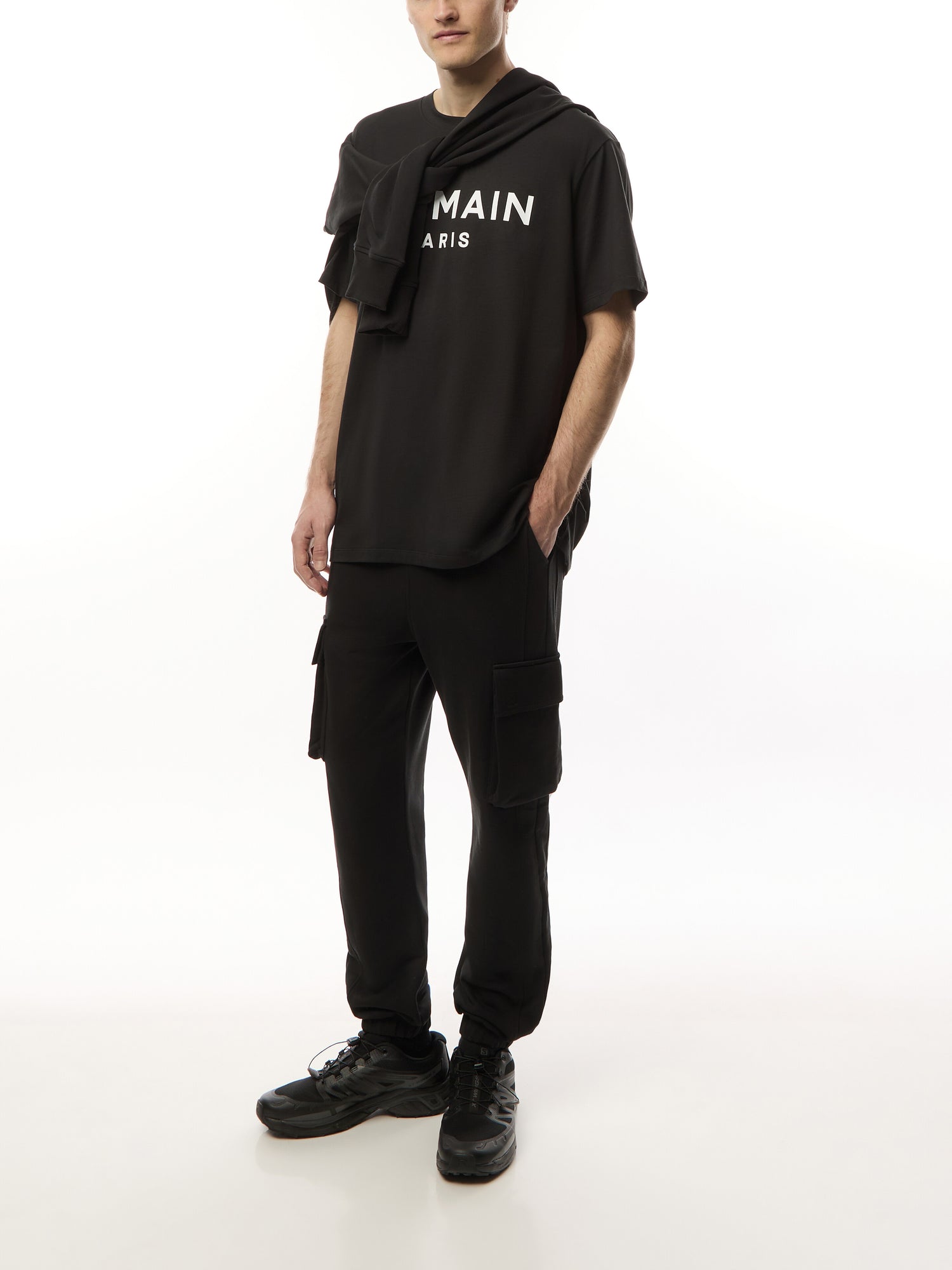 Logo Print Short Sleeve T Shirt