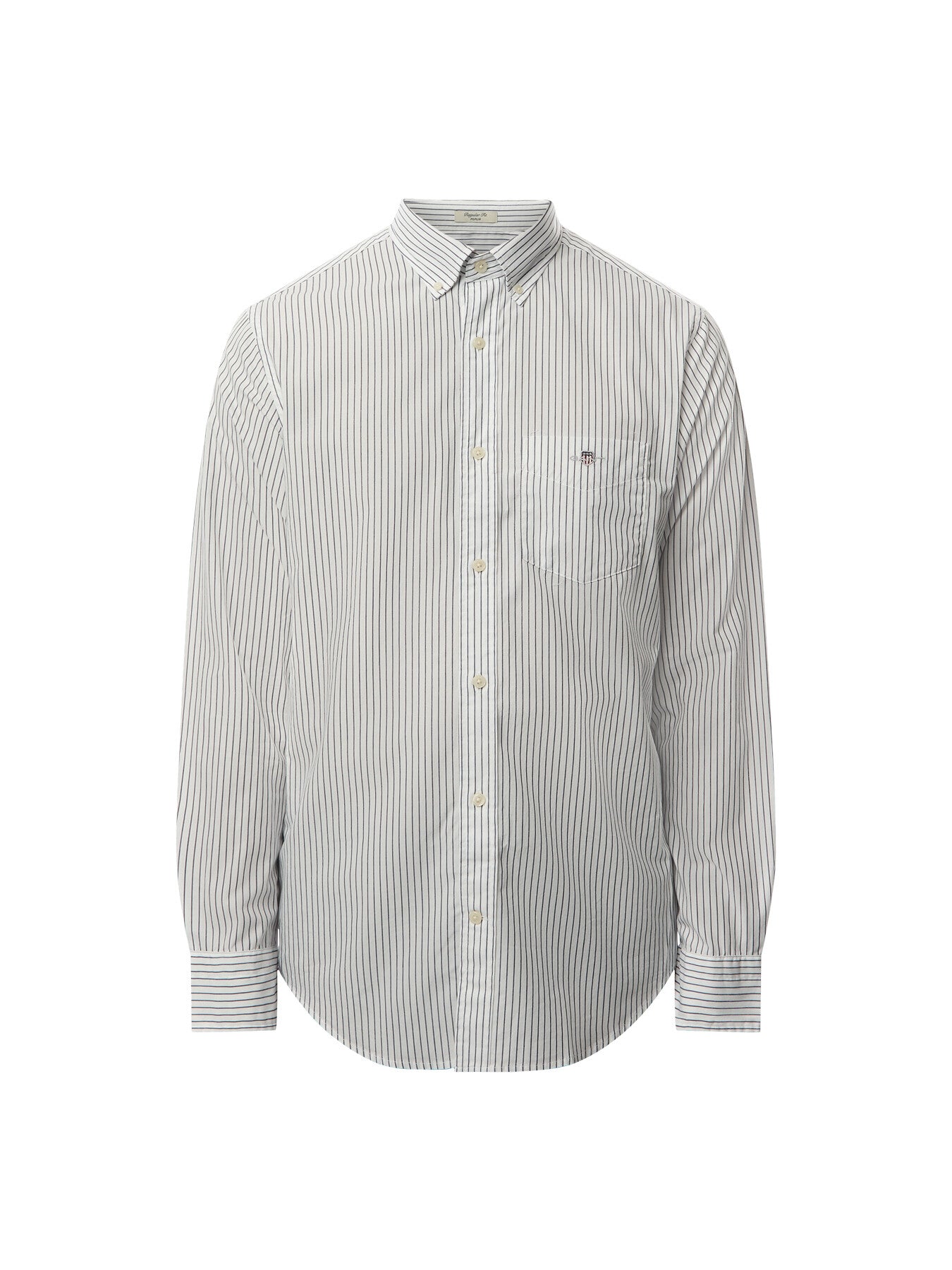 Classic Striped Regular Fit Poplin Shirt