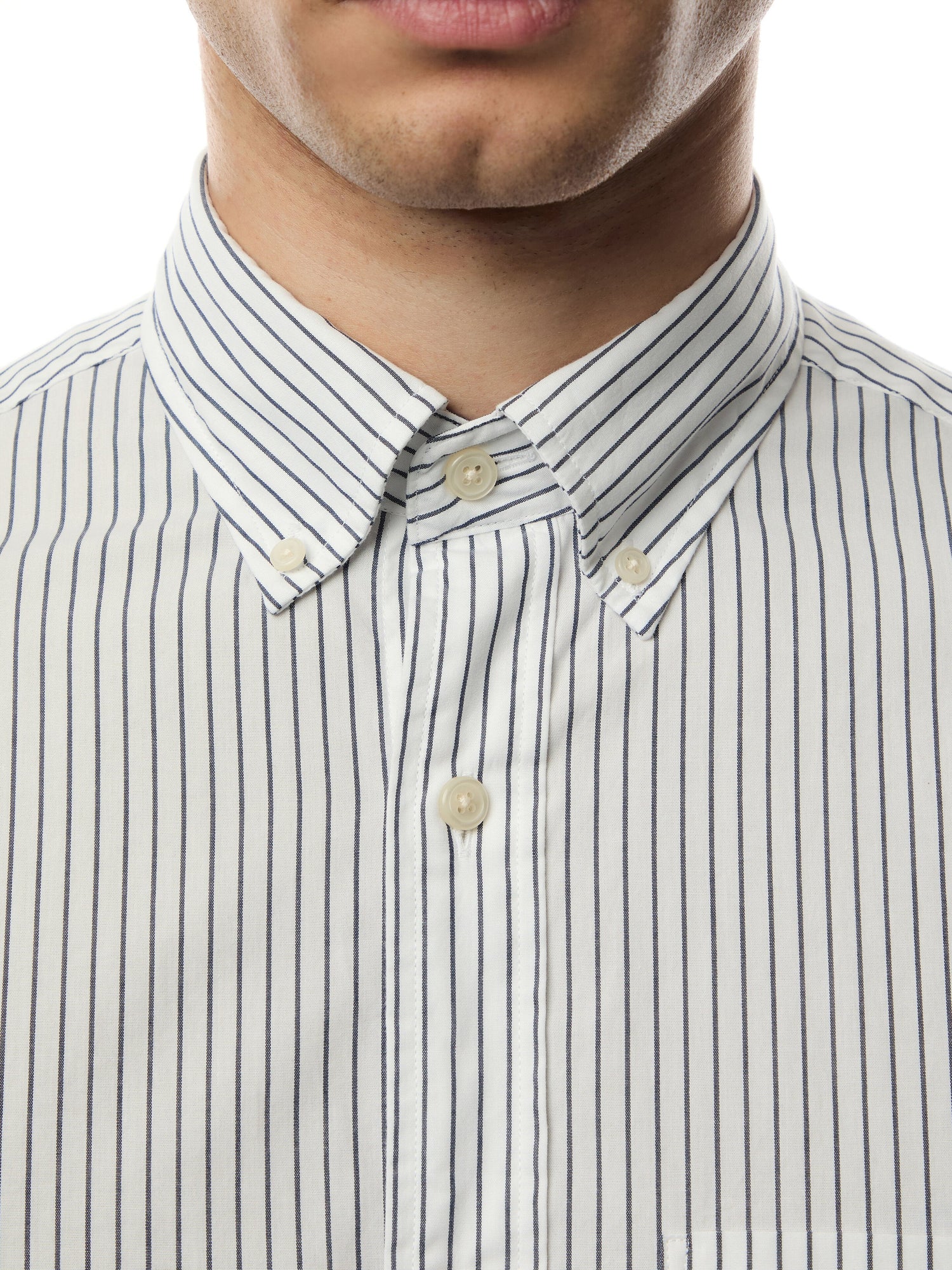 Classic Striped Regular Fit Poplin Shirt