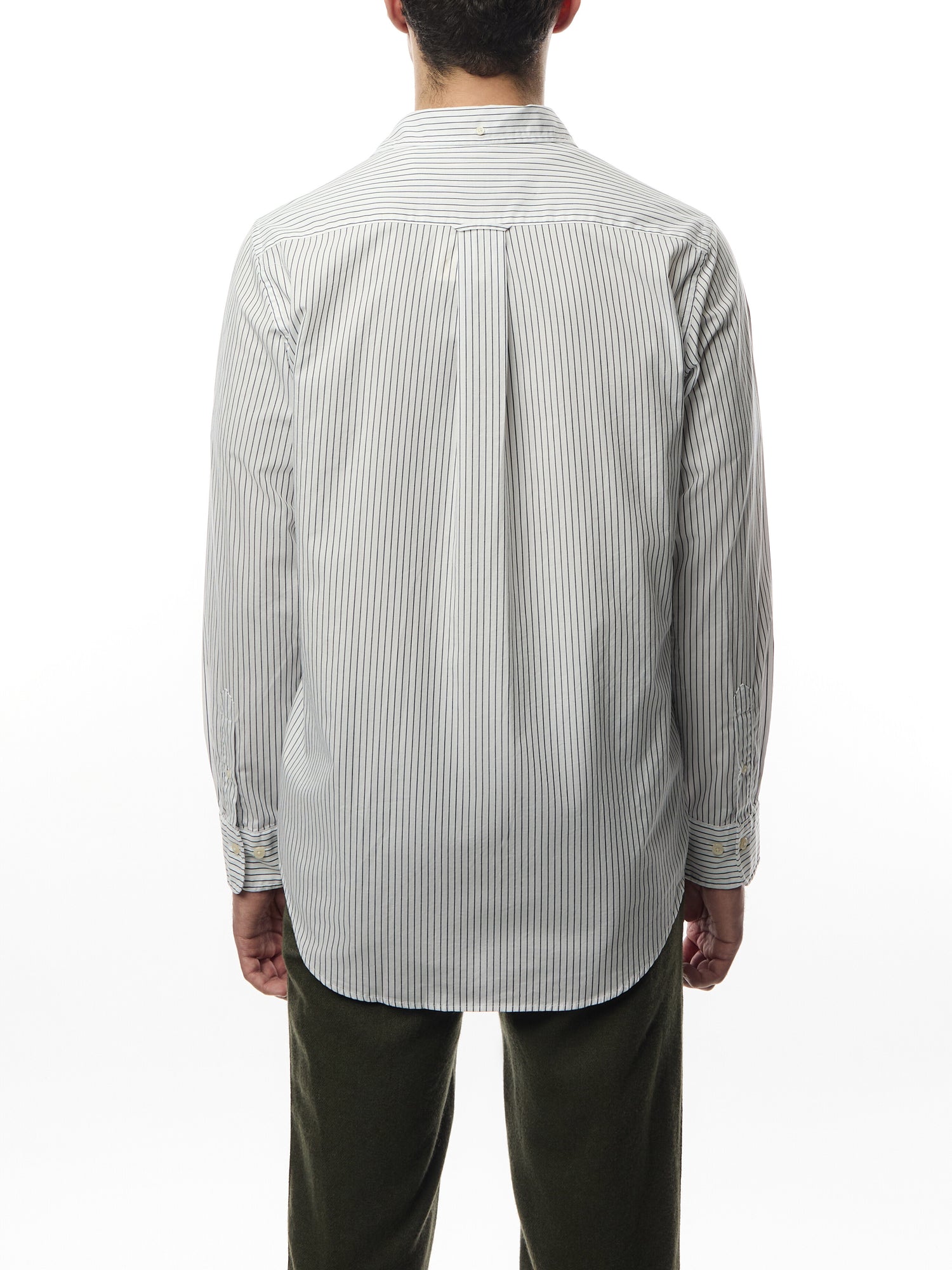 Classic Striped Regular Fit Poplin Shirt