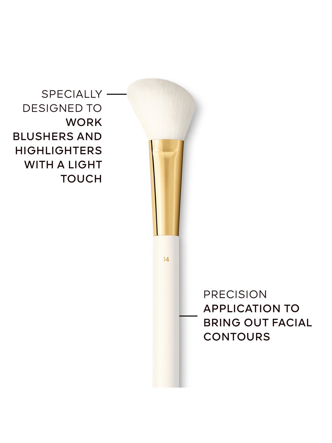 Makeup Highlighter and Blush Brush