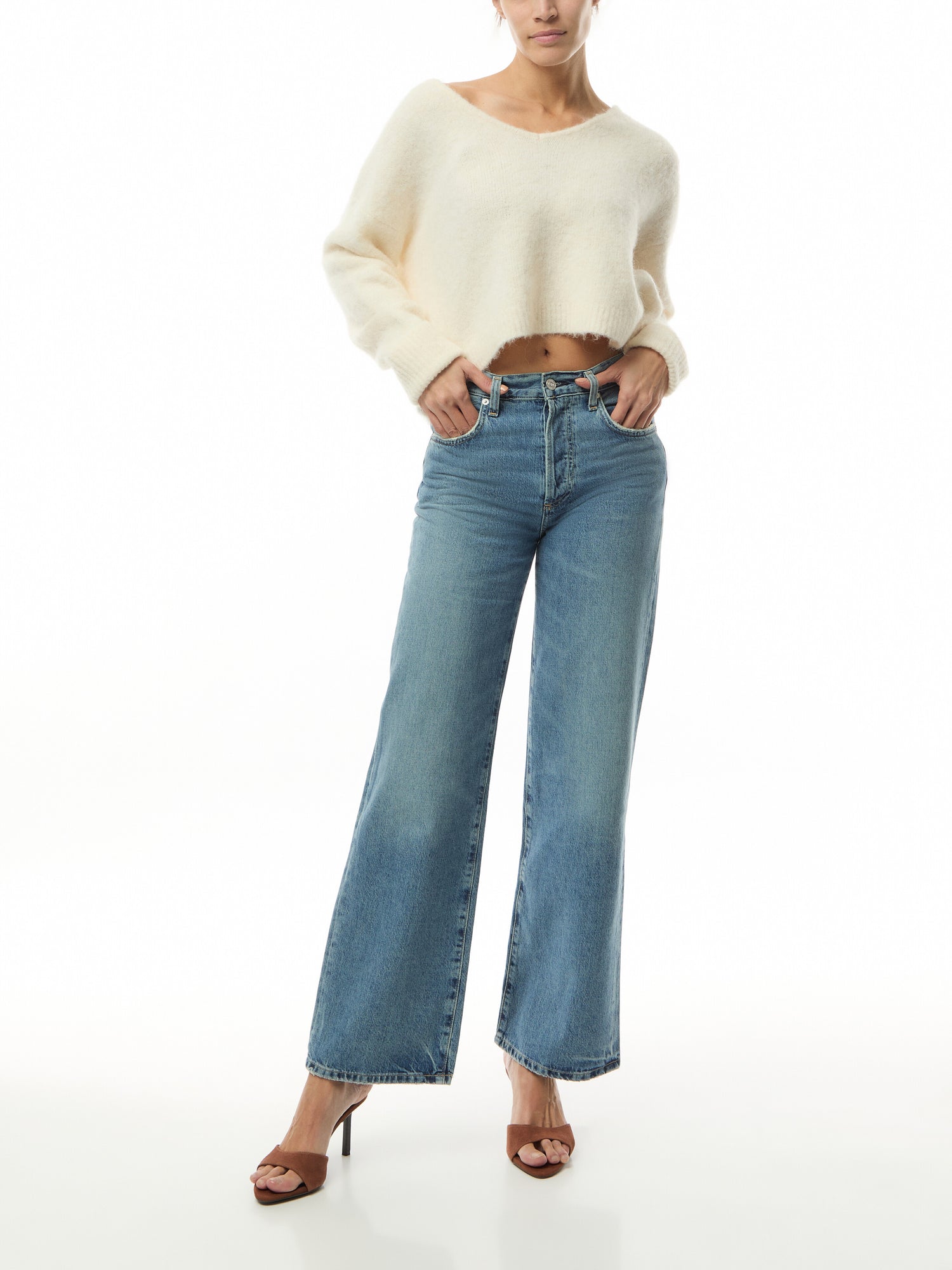 Annina High Rise Wide Leg 30