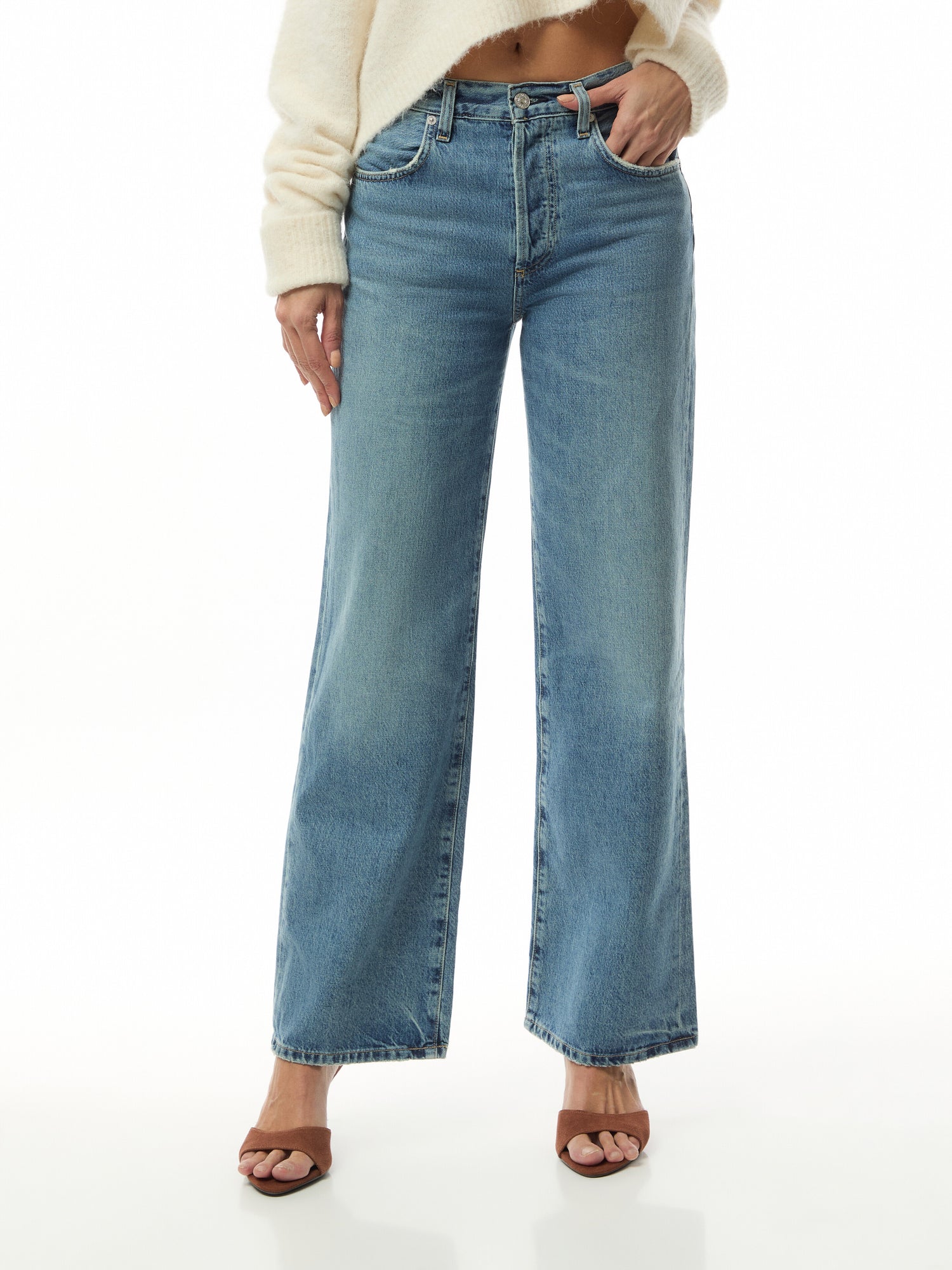 Annina High Rise Wide Leg 30