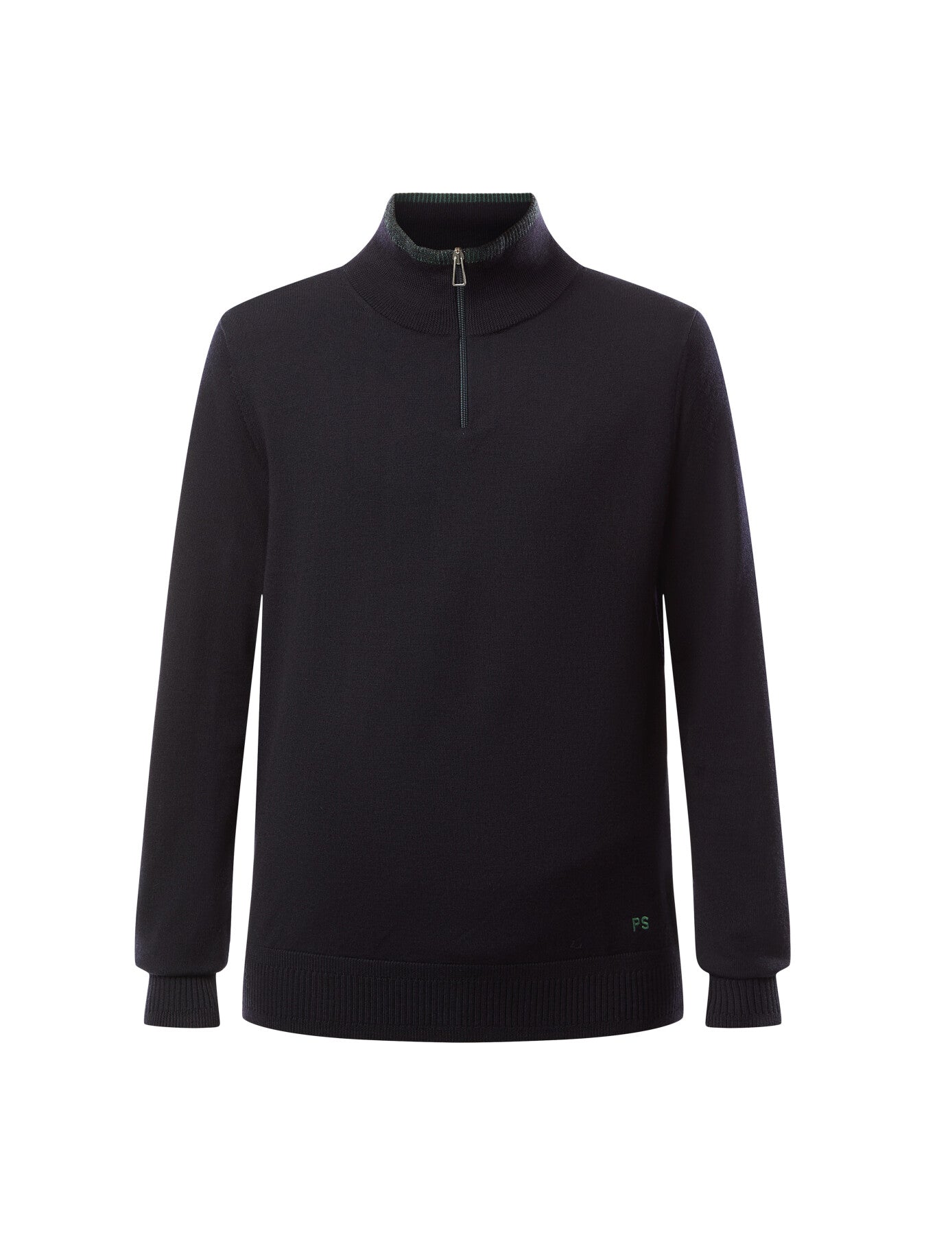 Quarter Zip Merino Wool Sweatshirt