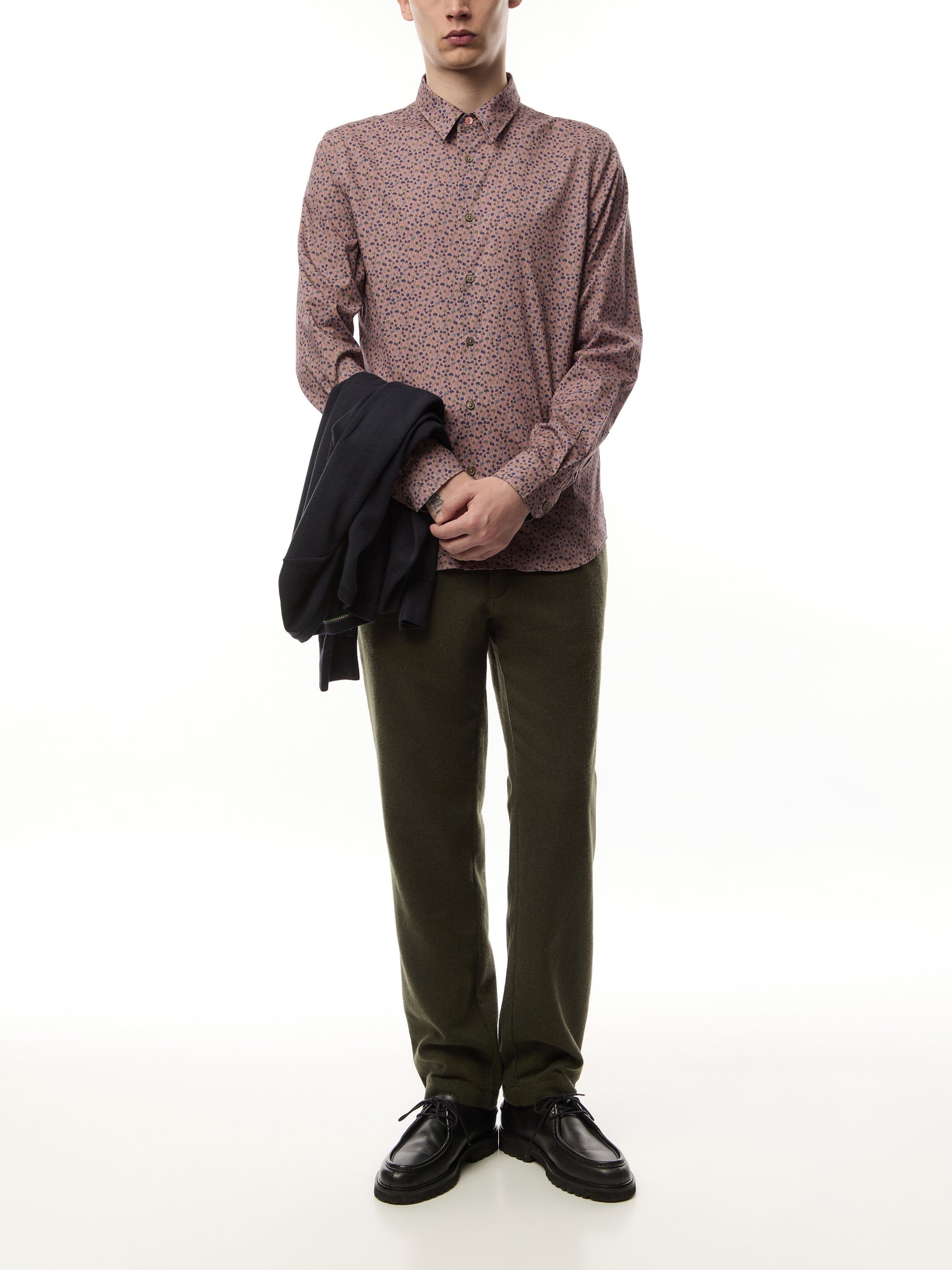 Small Flowers Tailored Fit Shirt