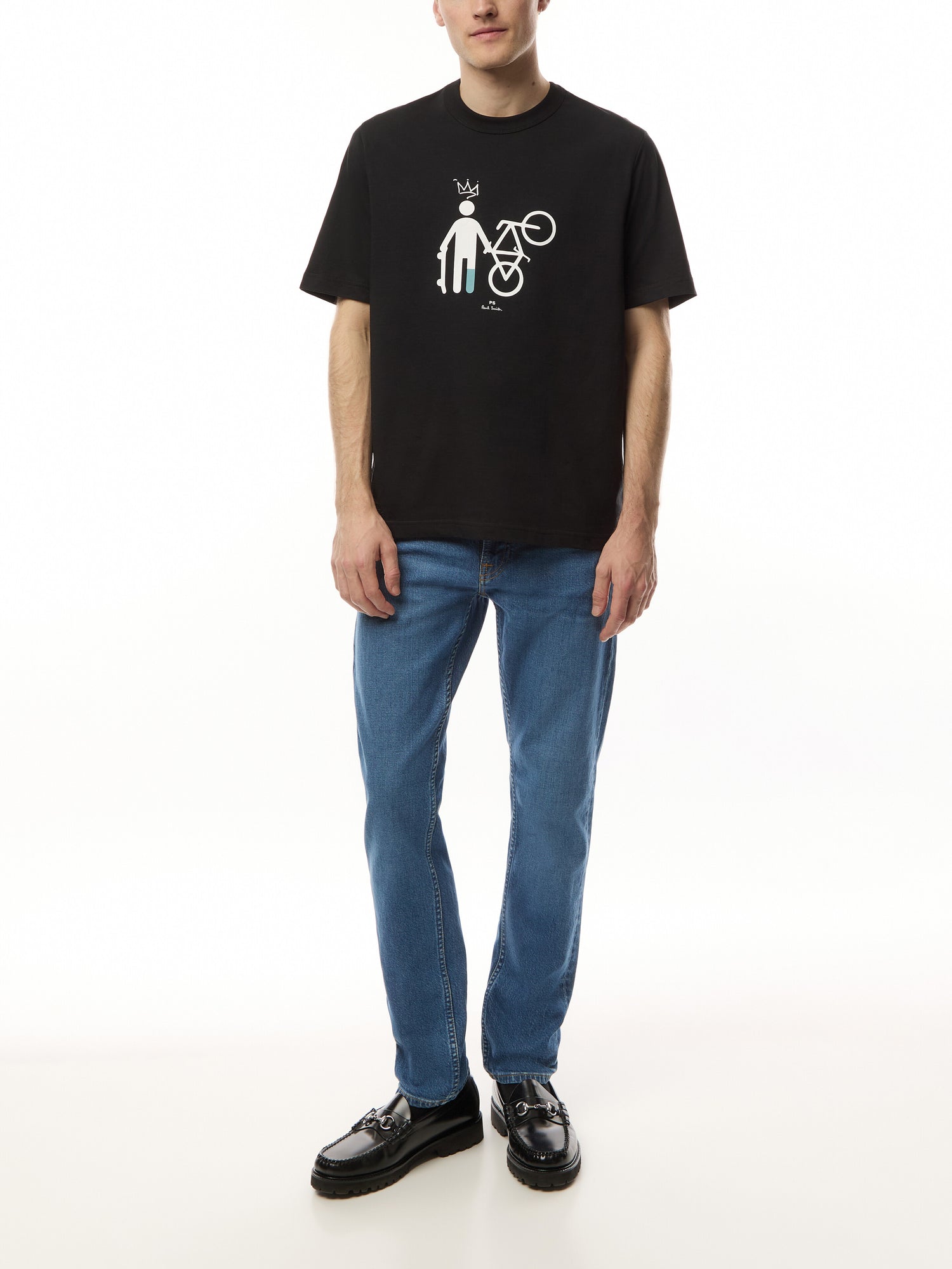Skate&Bike Crew Neck T-Shirt