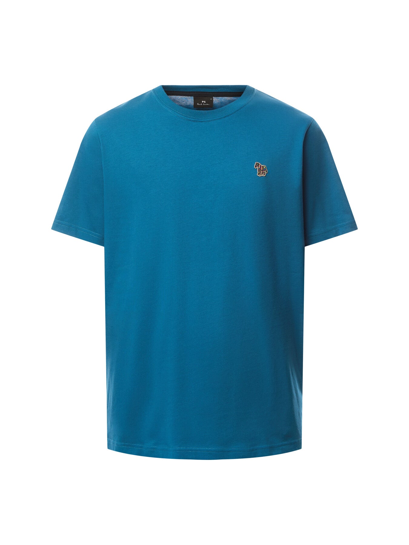 Zebra Crew Neck Short Sleeve T Shirt
