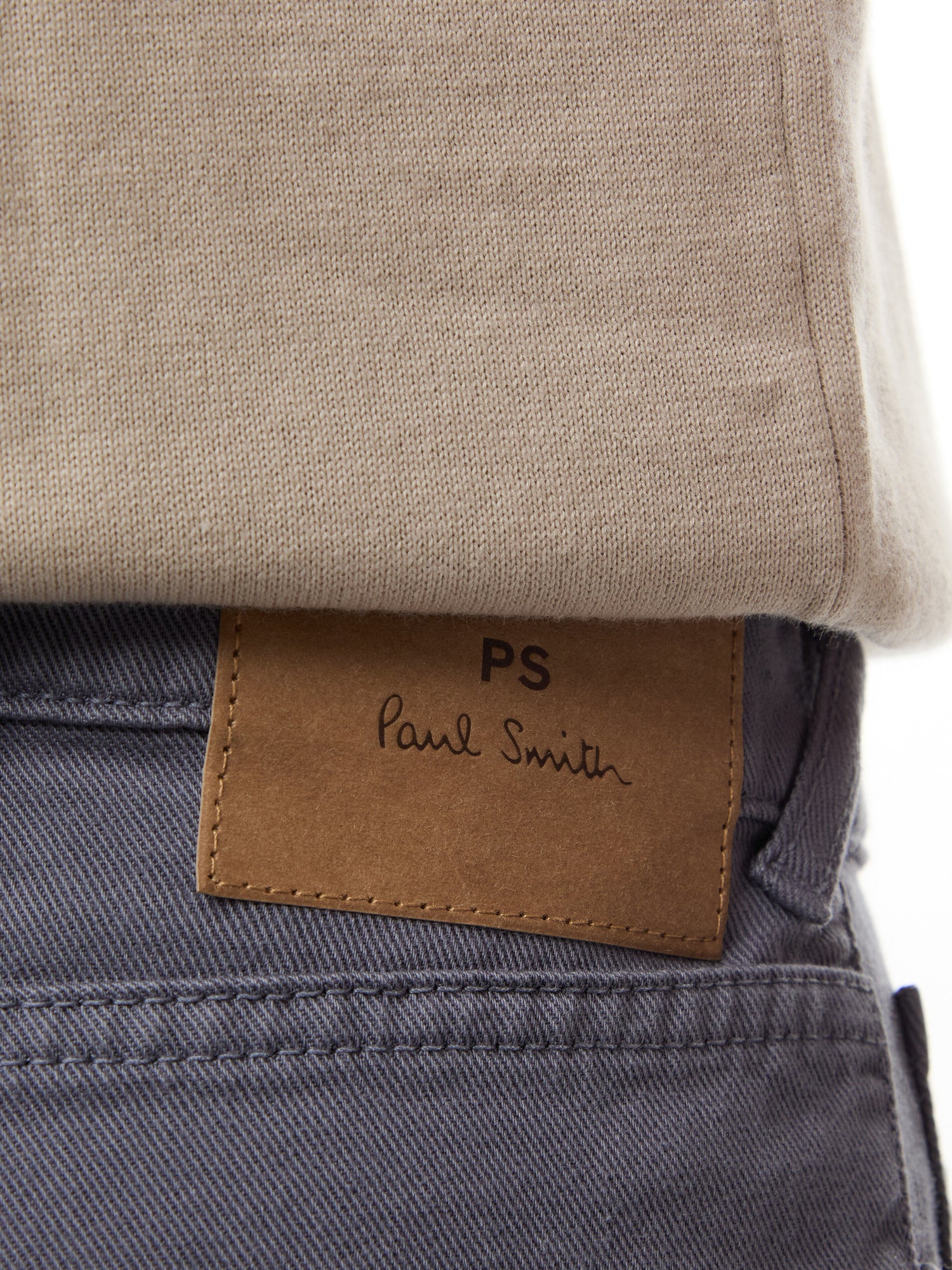 Tapered Fit Coloured 'Crosshatch Stretch' Jeans