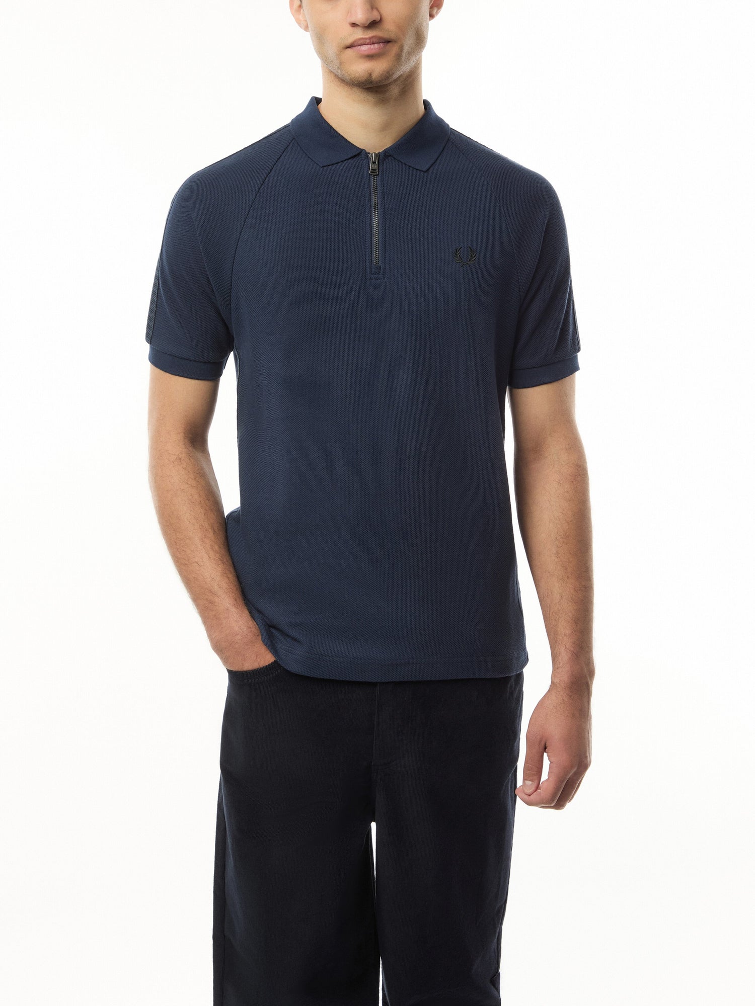 Honeycomb Taped Polo Shirt
