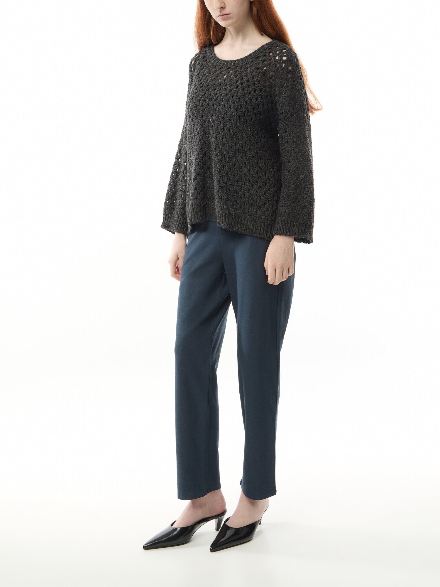 Peruvian Alpaca Crew Neck Top