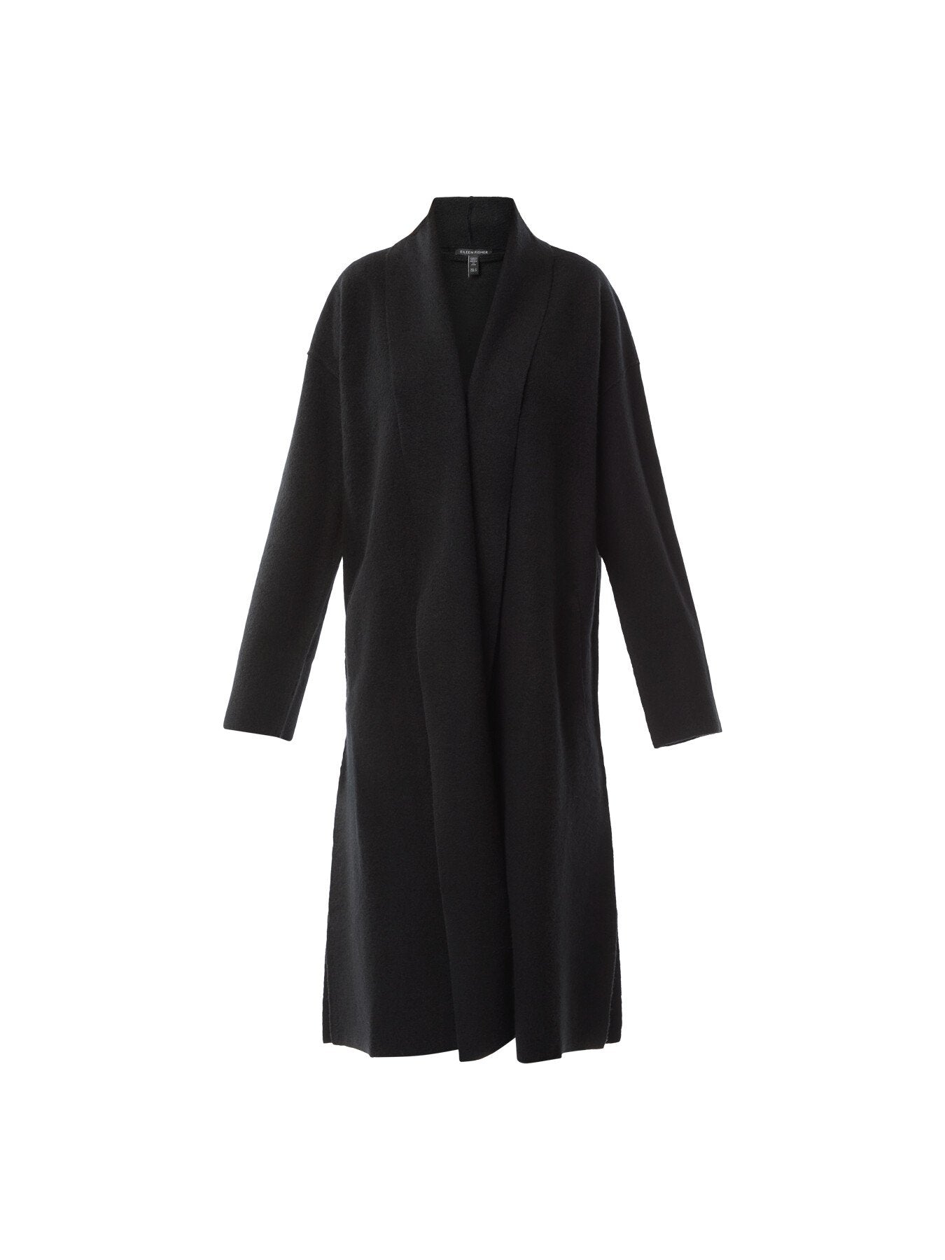 High Collar Regenerative Wool Coat