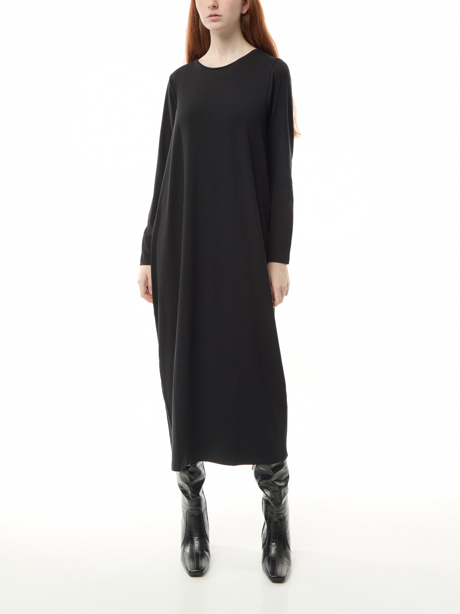 Stand Collar Dress