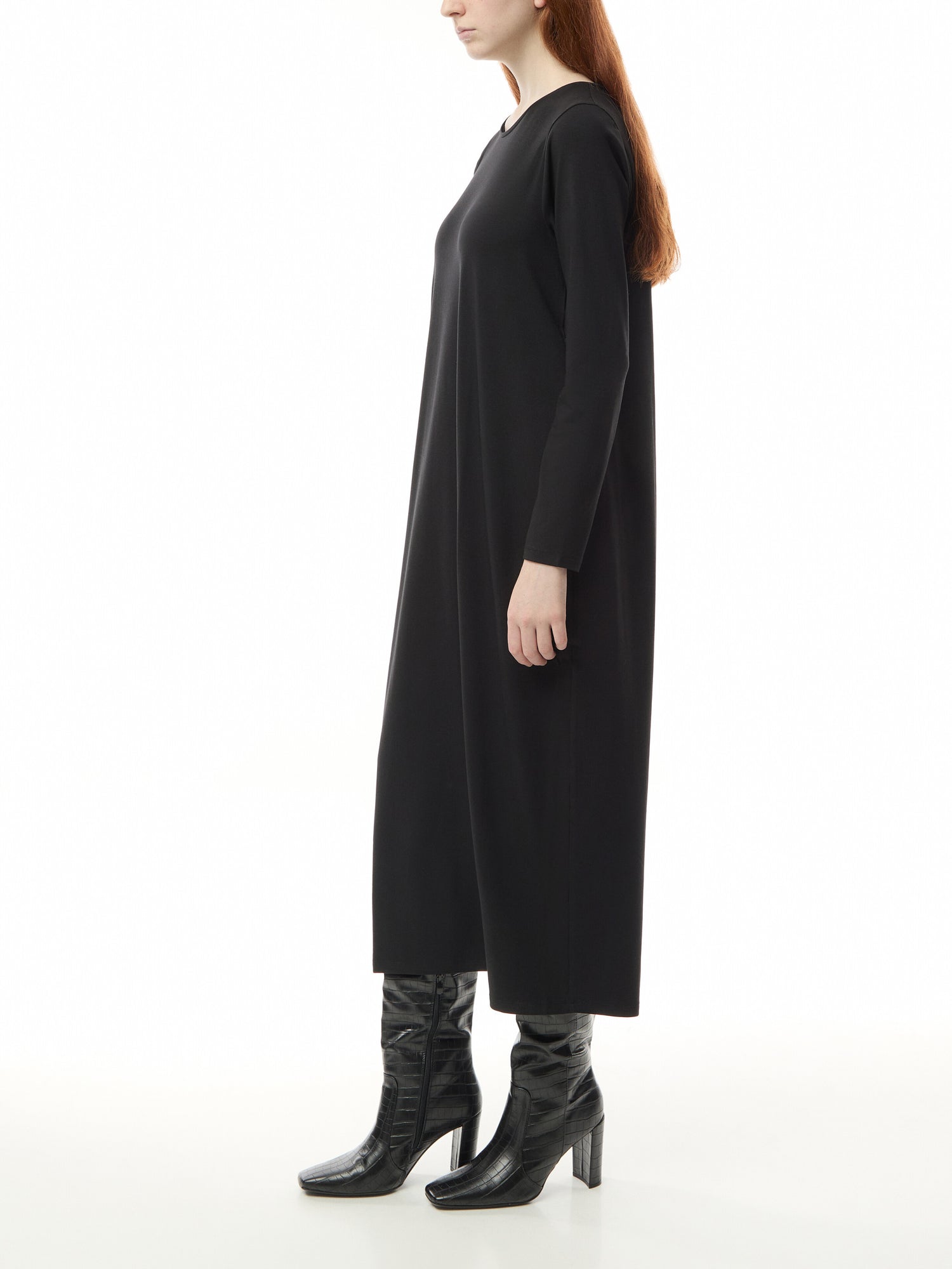 Stand Collar Dress
