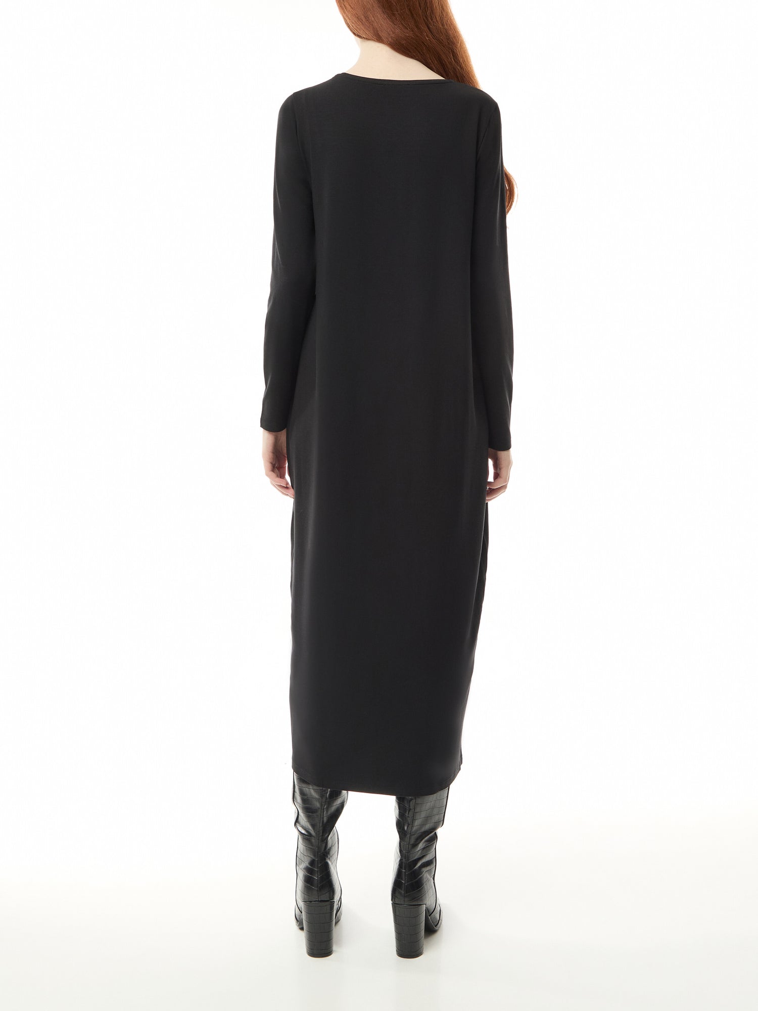 Stand Collar Dress