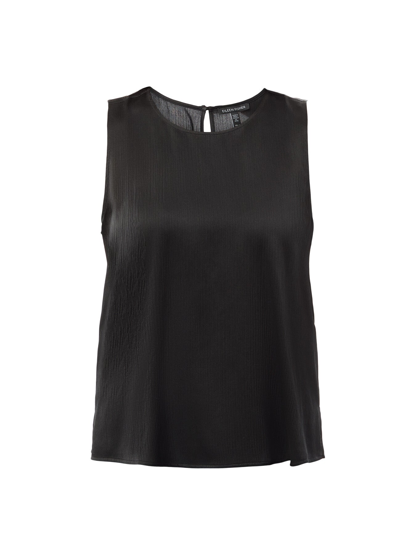 Velvet Round Neck Shell