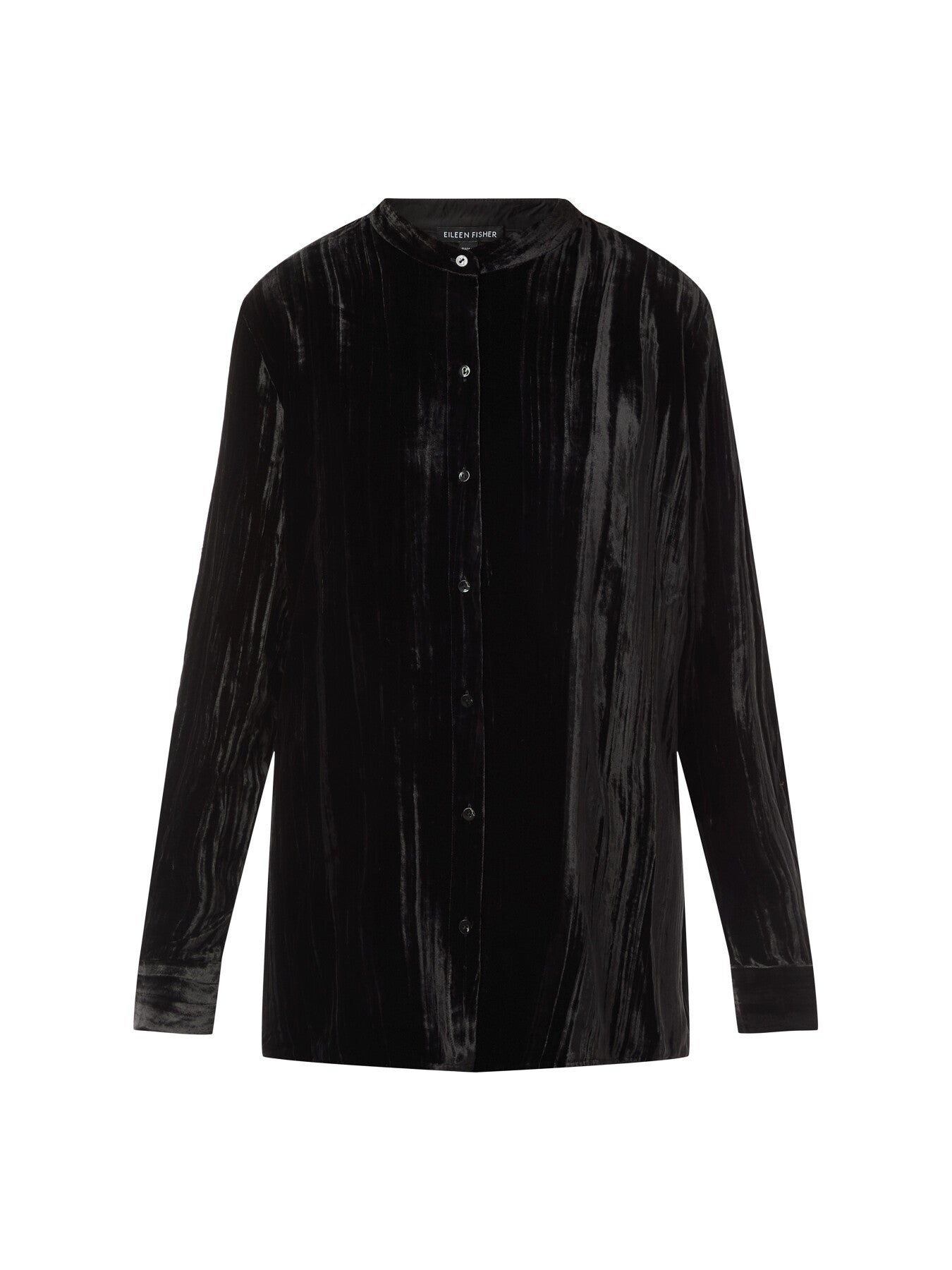 Mandarin Collar Long Shirt
