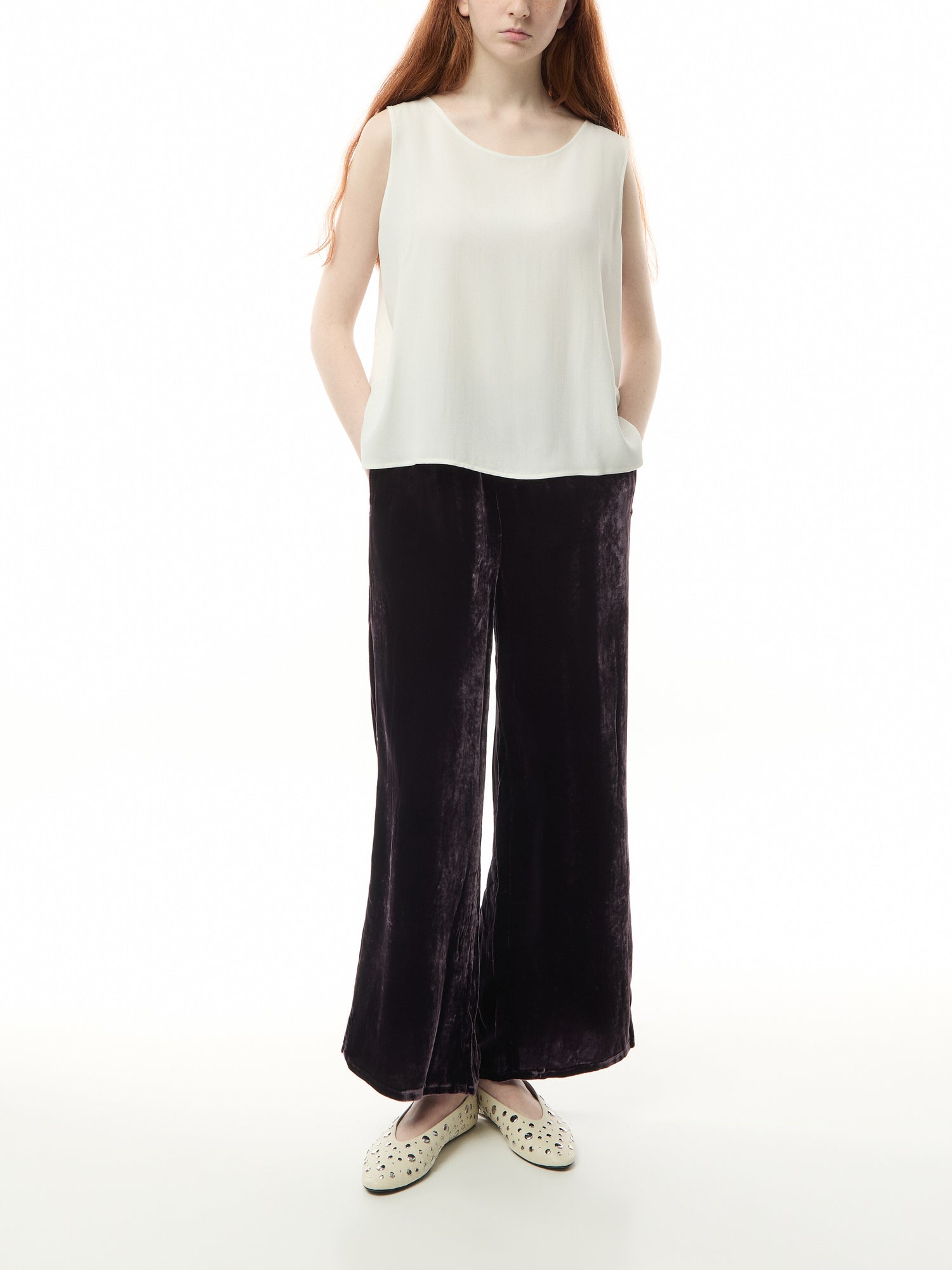 Velvet Tapered Pant