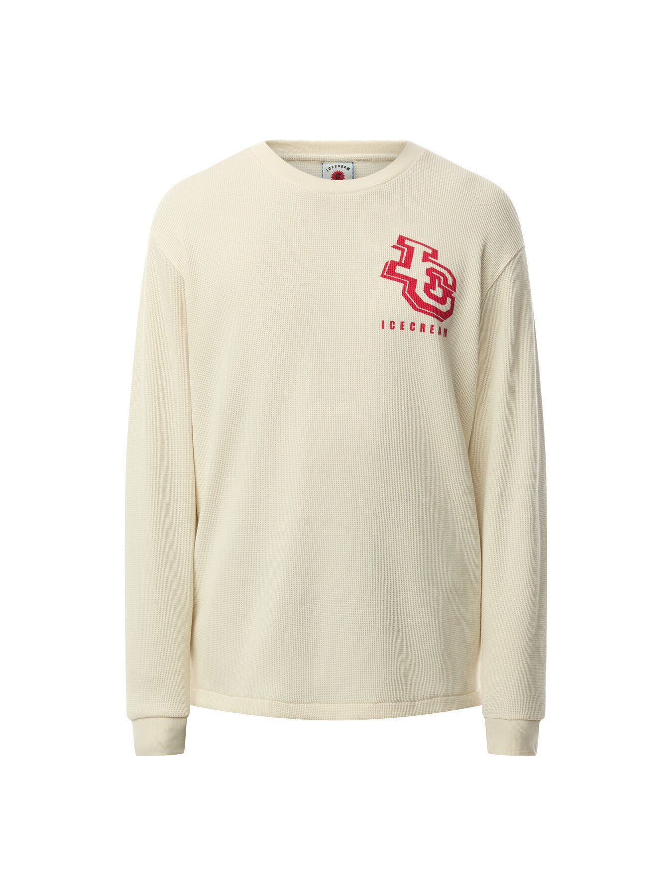 Waffle Long Sleeve Crewneck T-Shirt