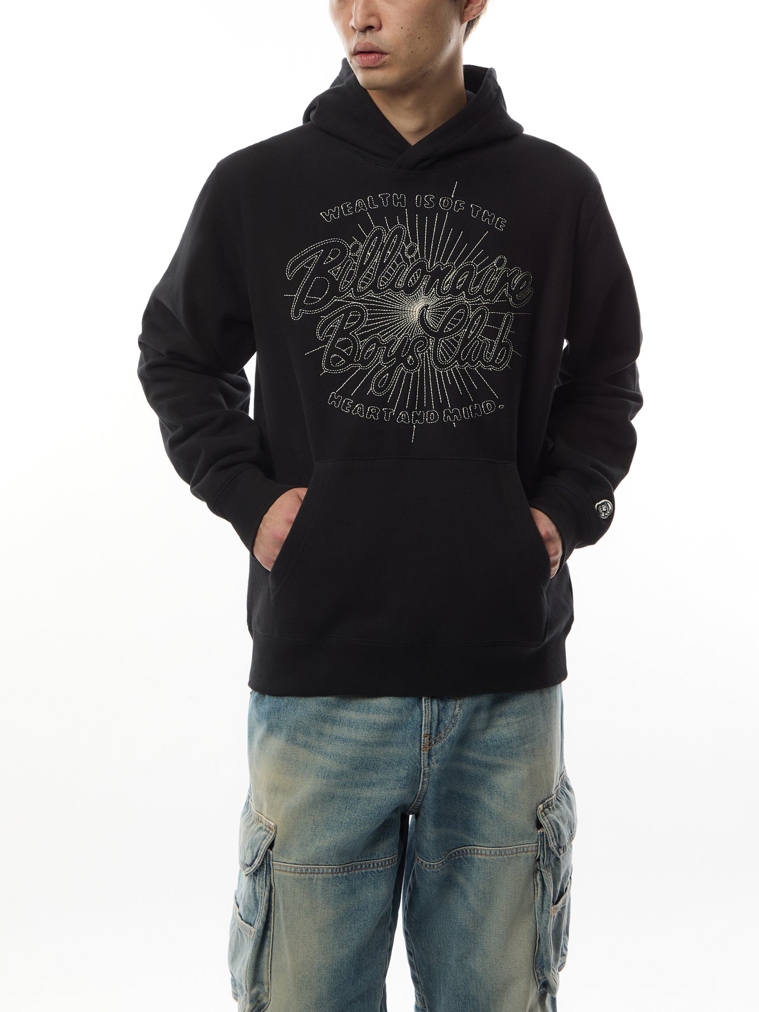 Script Logo Chainstitch Popover Hoodie