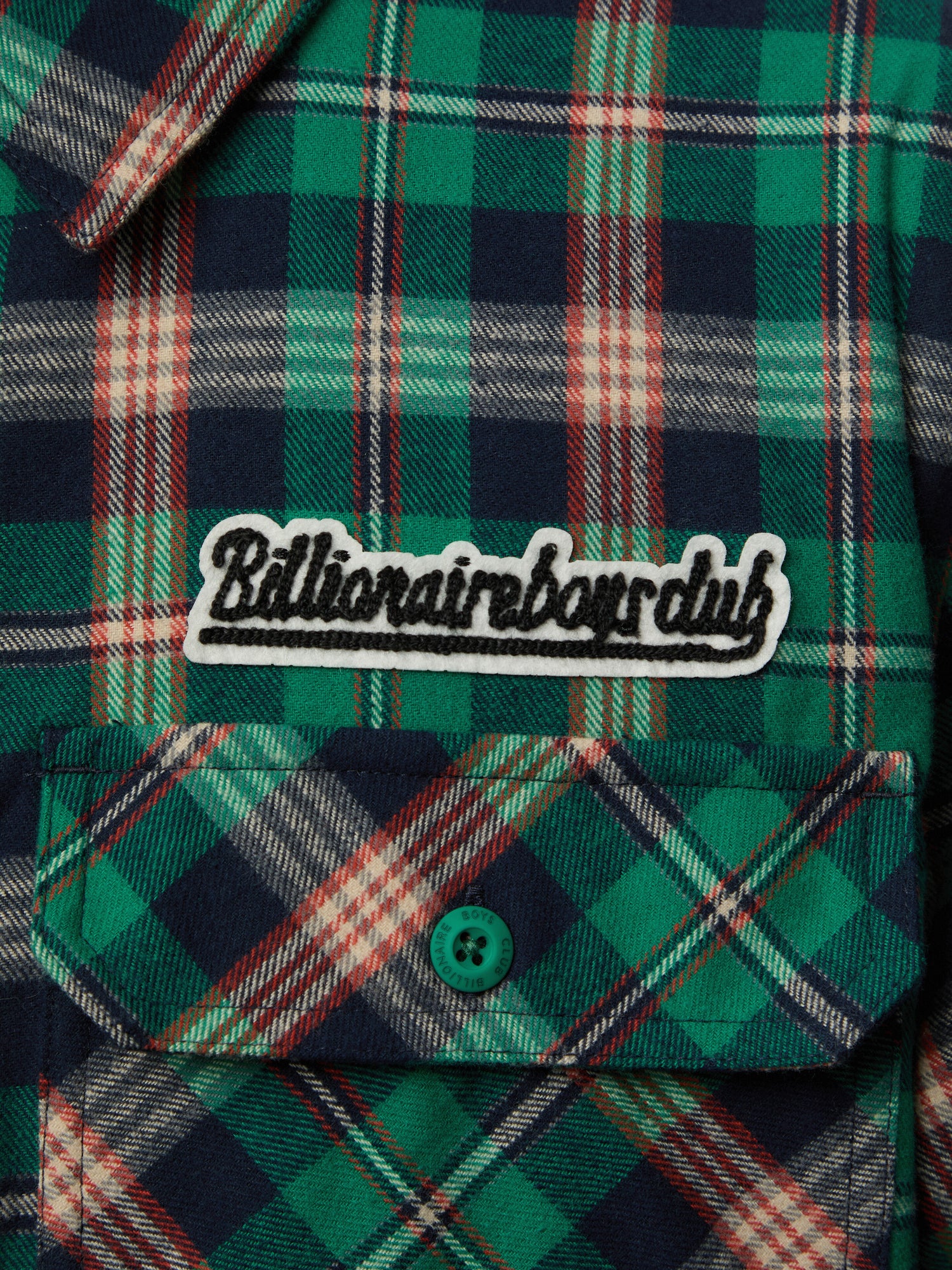 Padded Check Overshirt