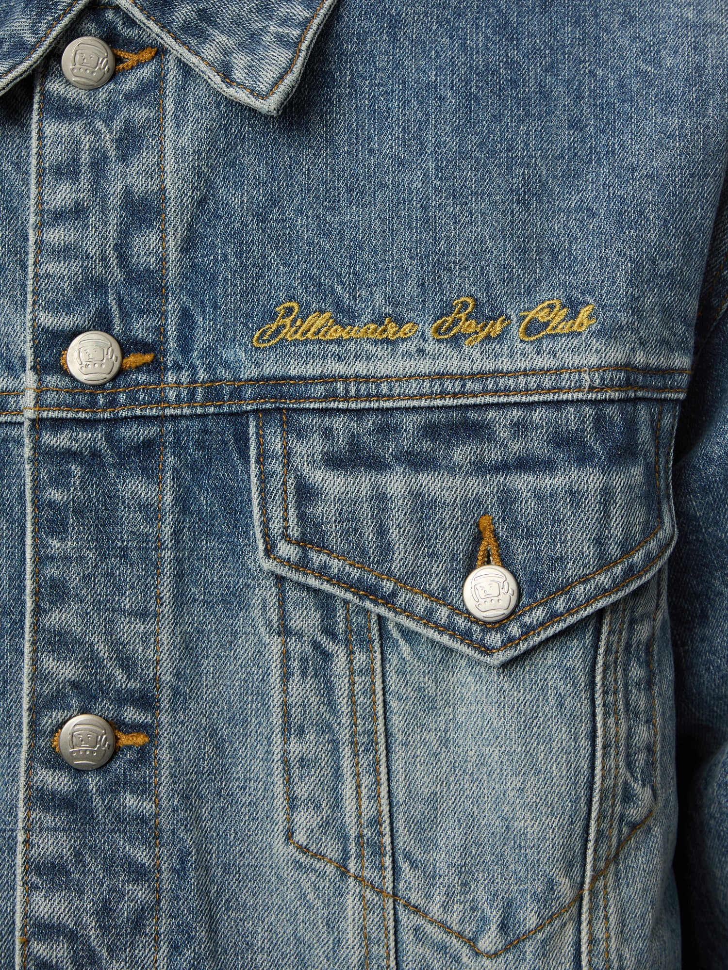 Duck Embroidered Denim Jacket