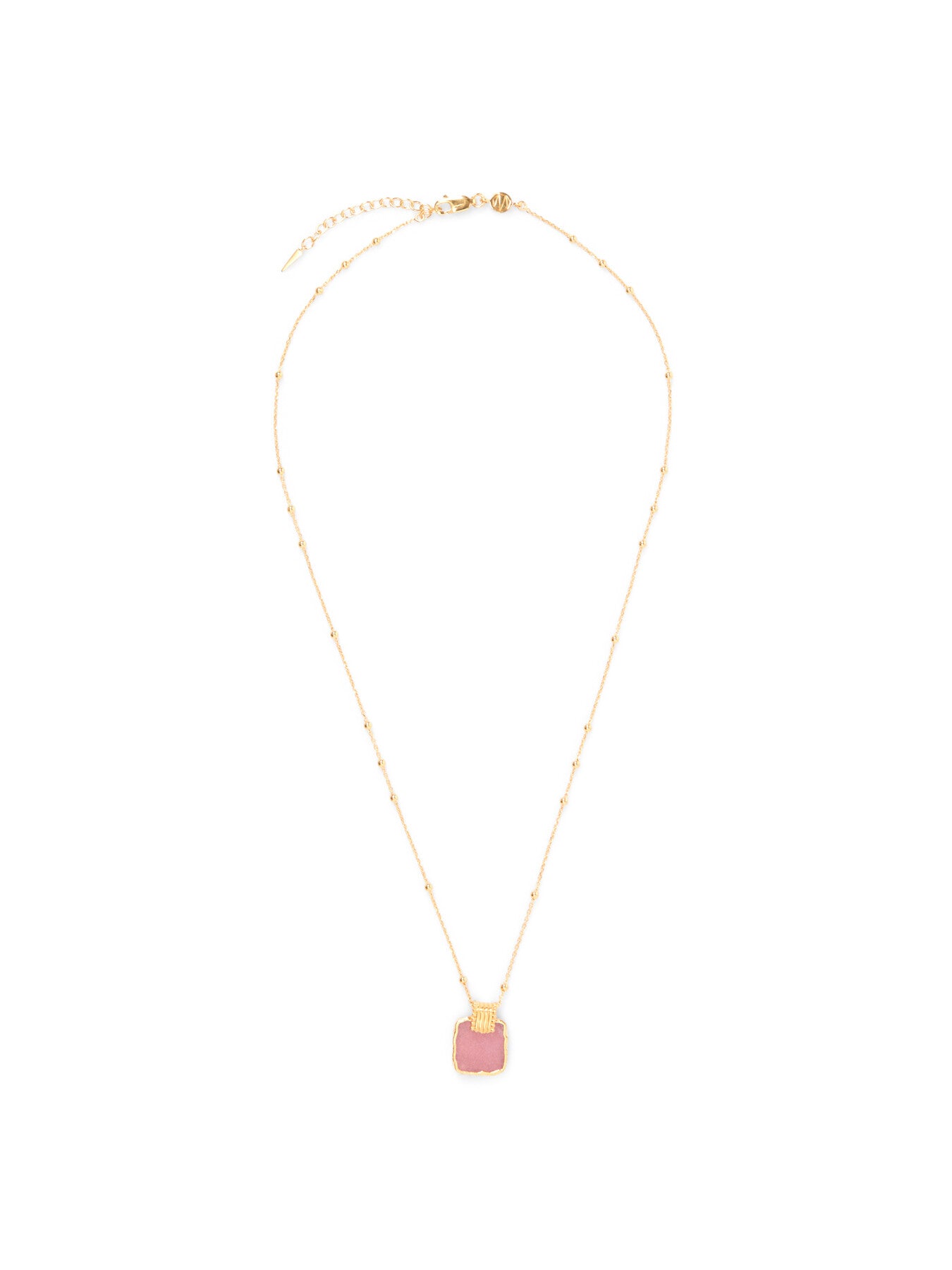 Rhodochrosite Lena Charm Necklace