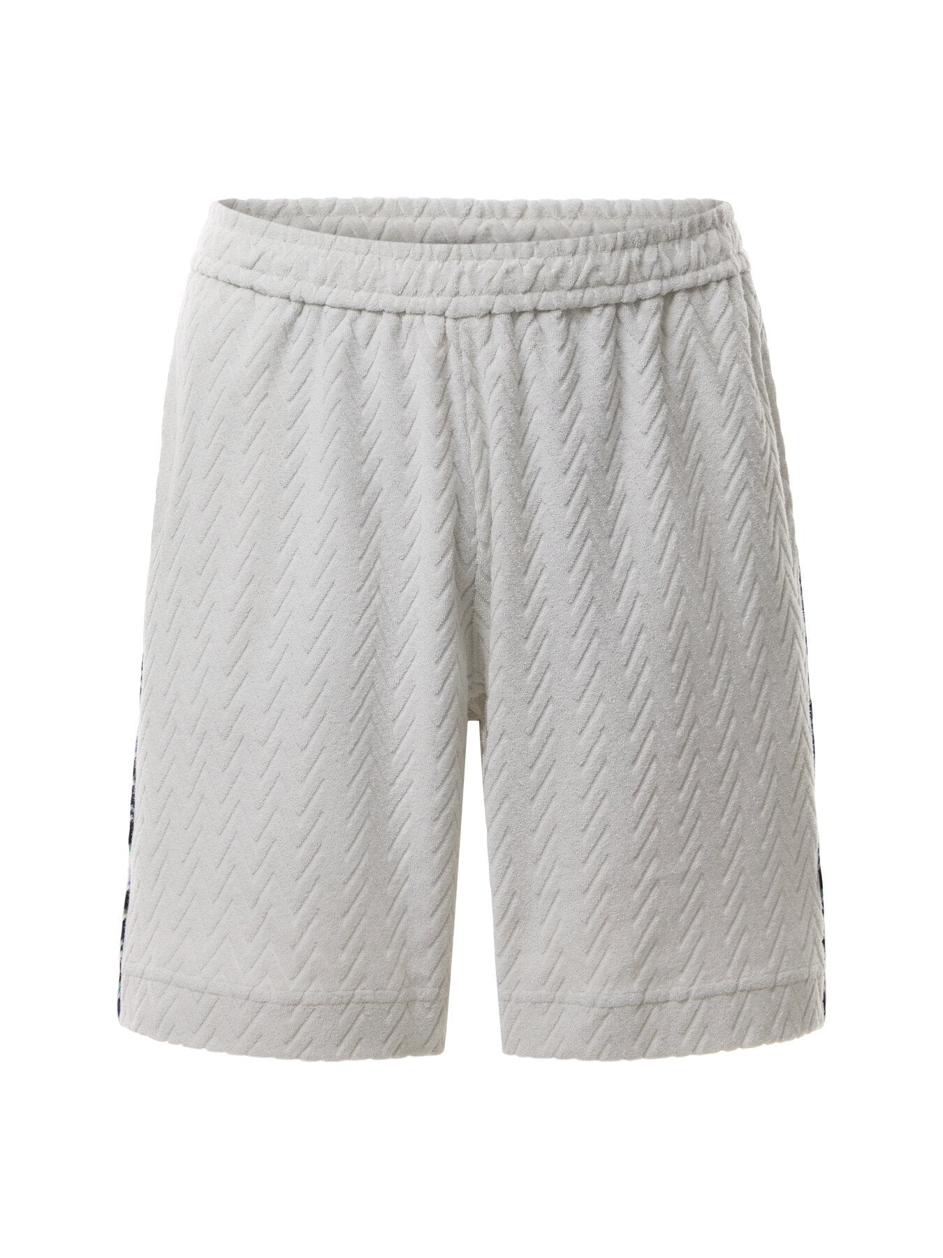 Jacquard Terry Chevron Shorts
