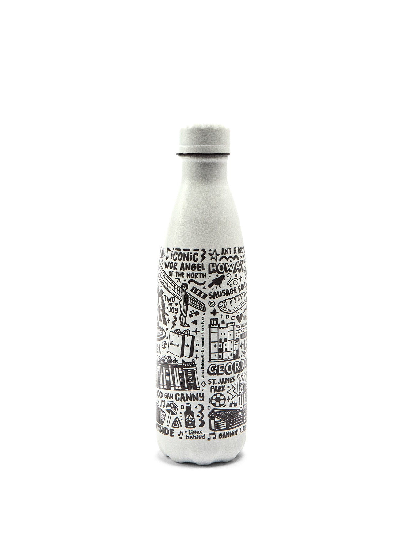 Lines Behind Print Monochrome 500ml