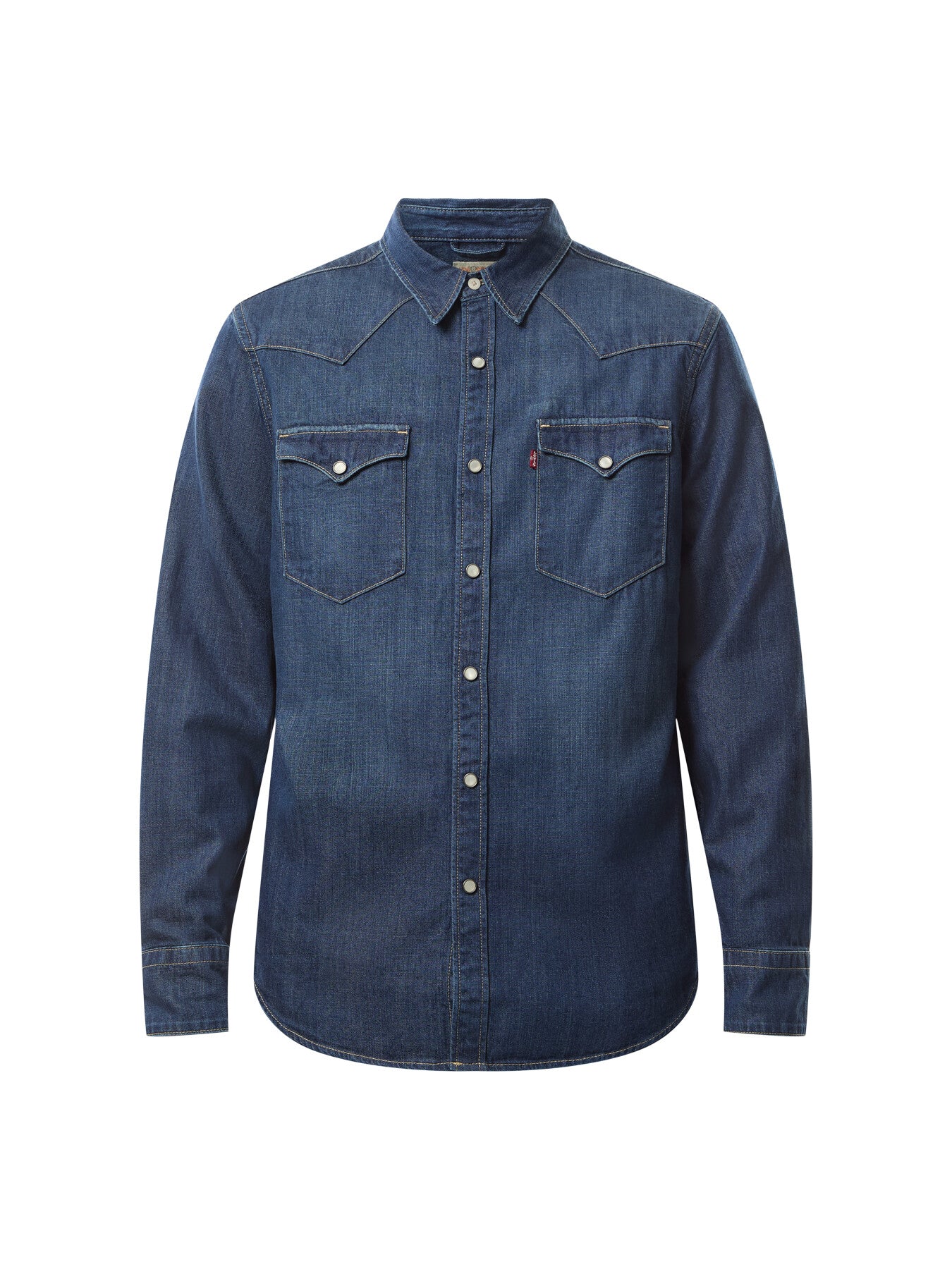 Barstow Western Standard Dark Indigo Shirt