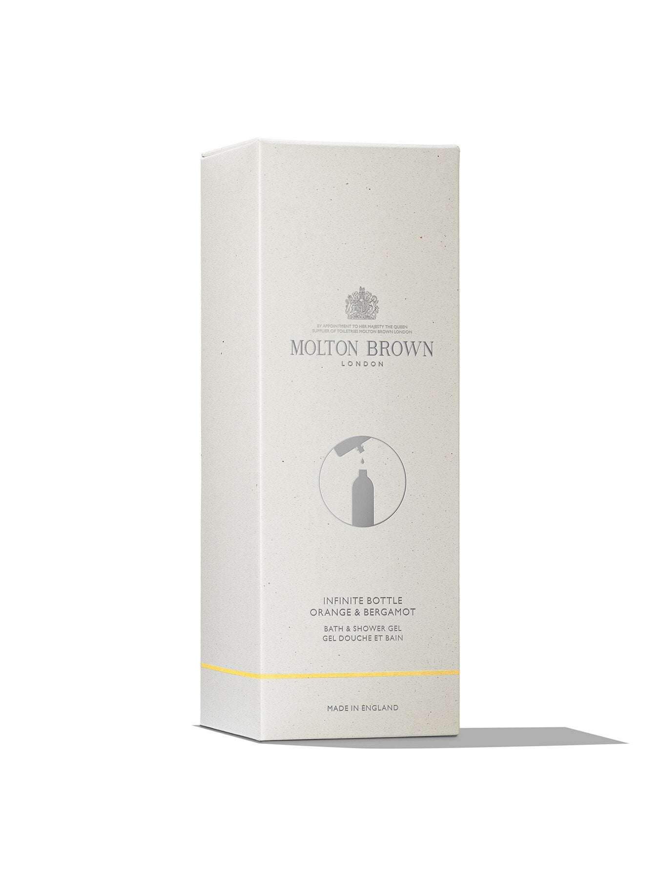 Infinite Bottle Orange Bergamot Bath Shower Gel 400ml