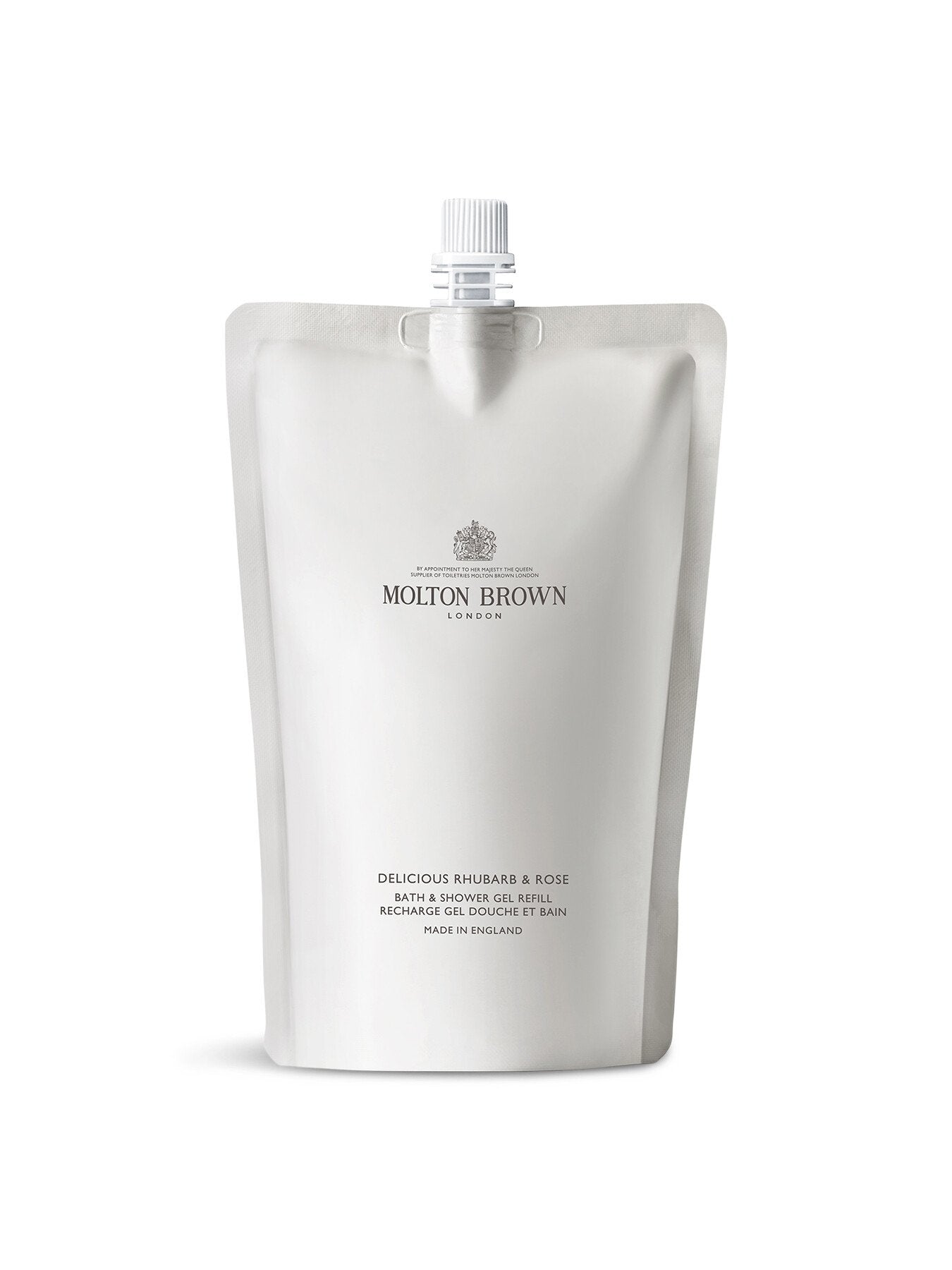 Delicious Rhubarb rRse Bath Shower Gel Refill 400ml