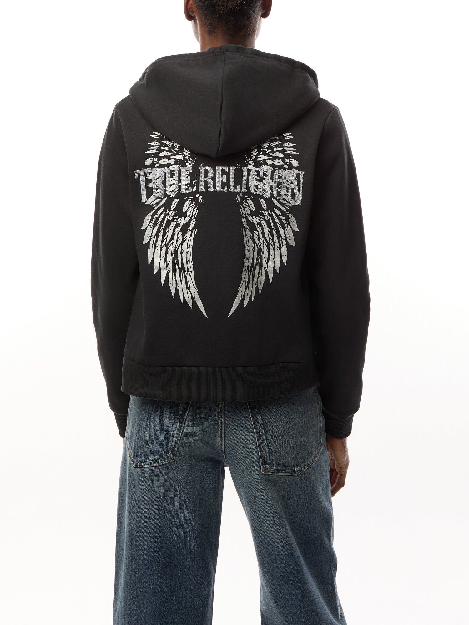 Crystal Wing Hs Zip Hoodie