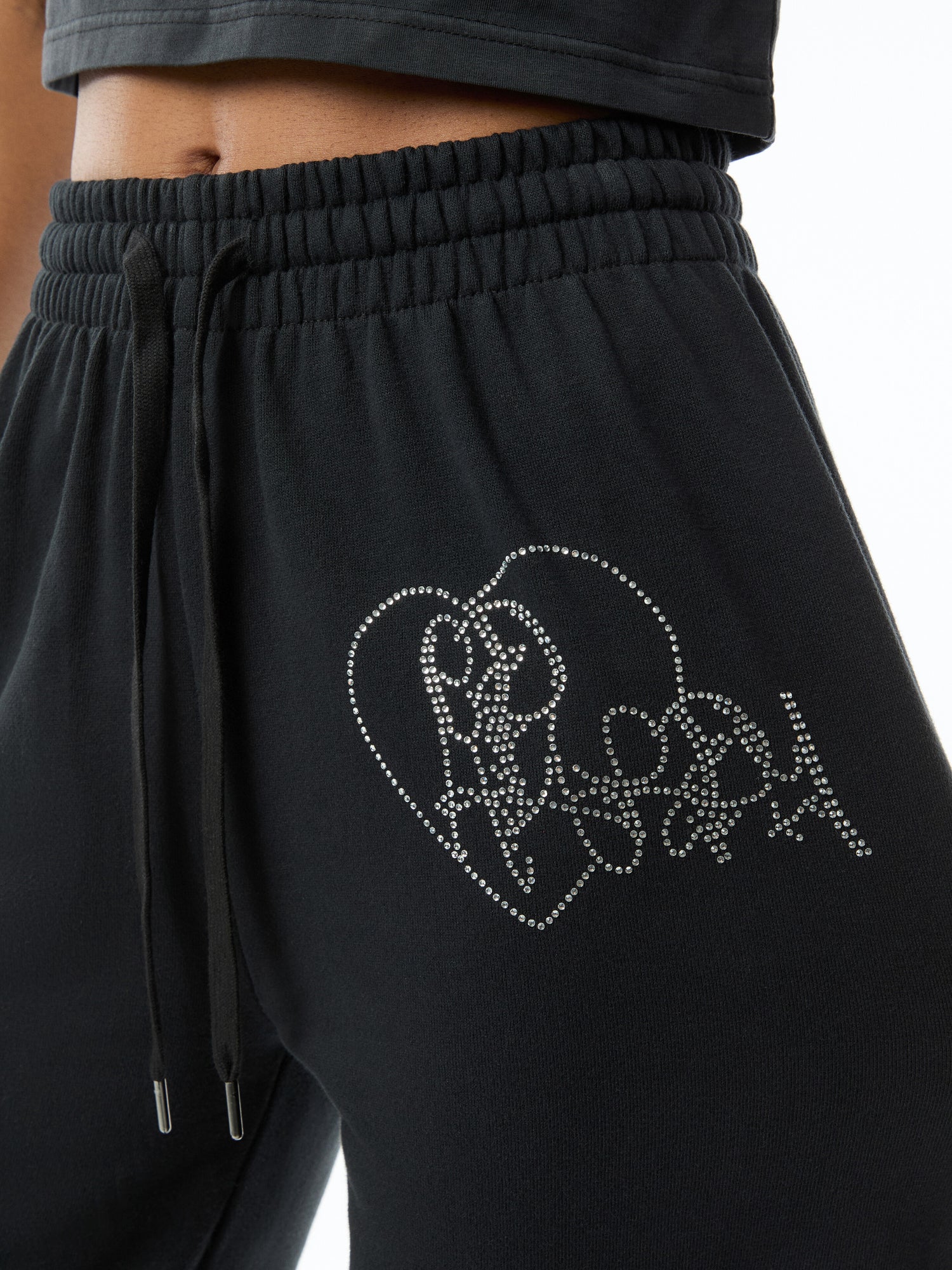 Crystal Skull Relaxed Joggers Pants