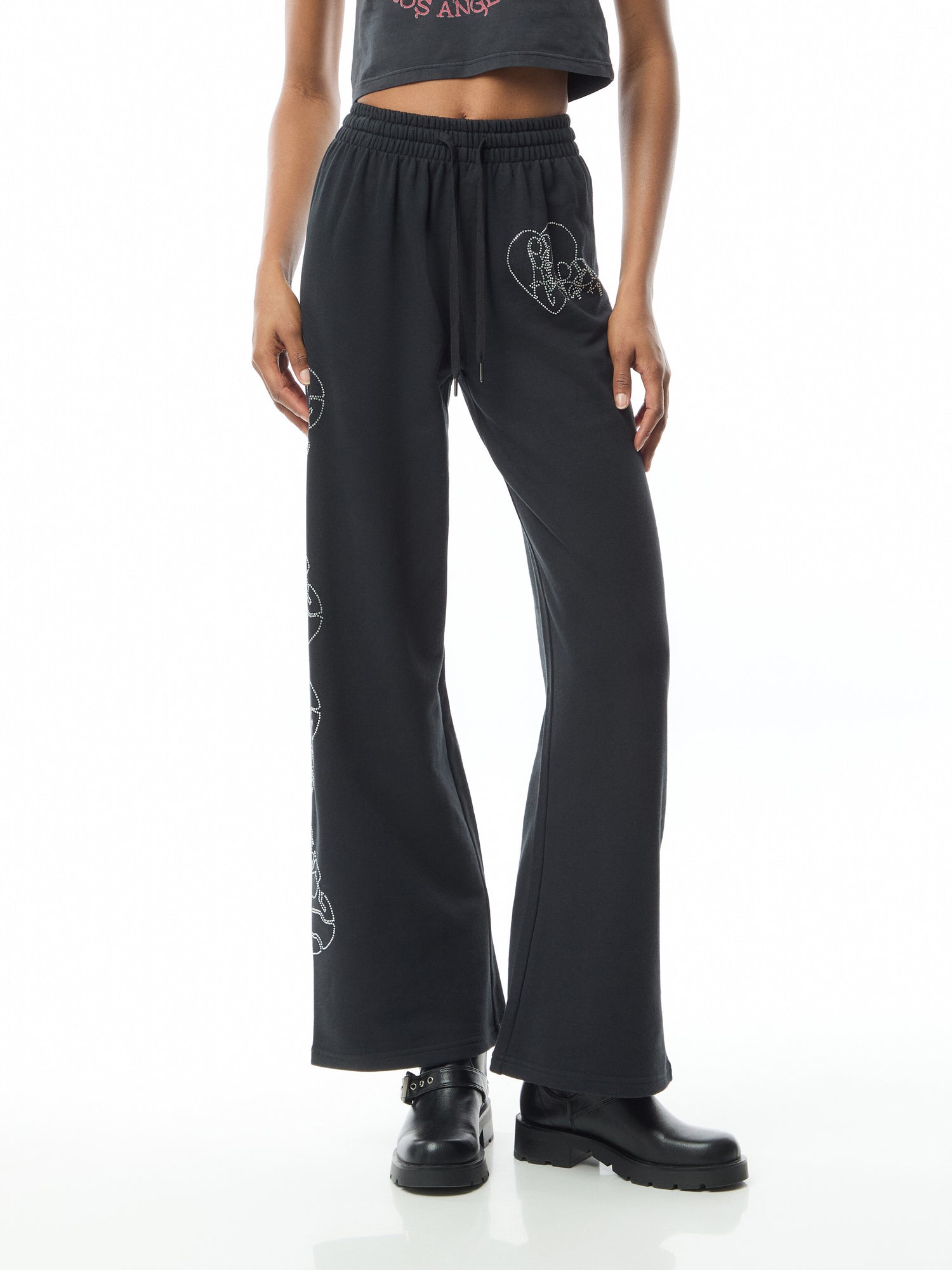 Crystal Skull Relaxed Joggers Pants