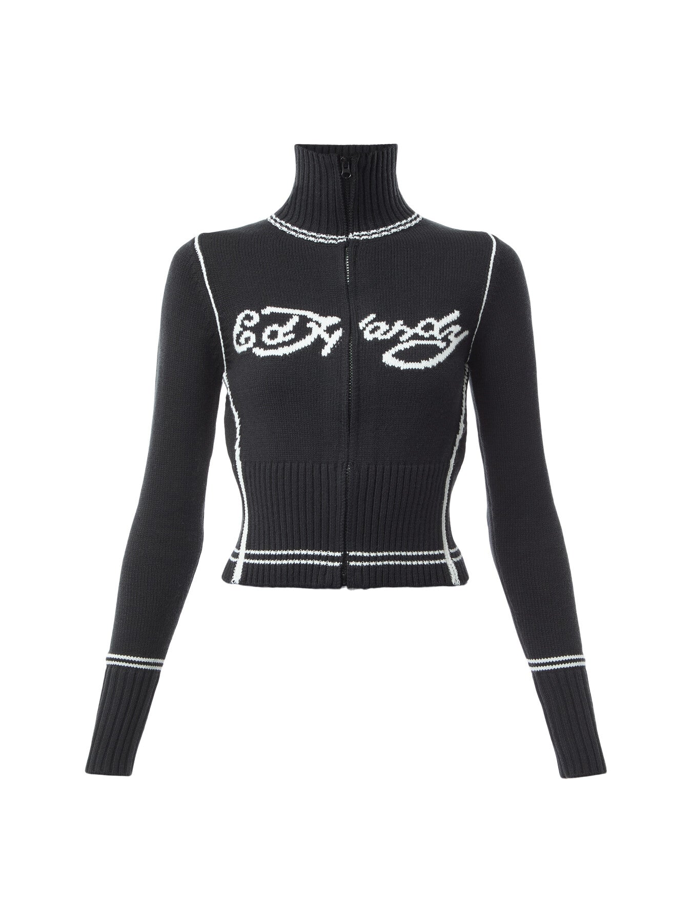 Life Before Knitted Zip Thru Jacket