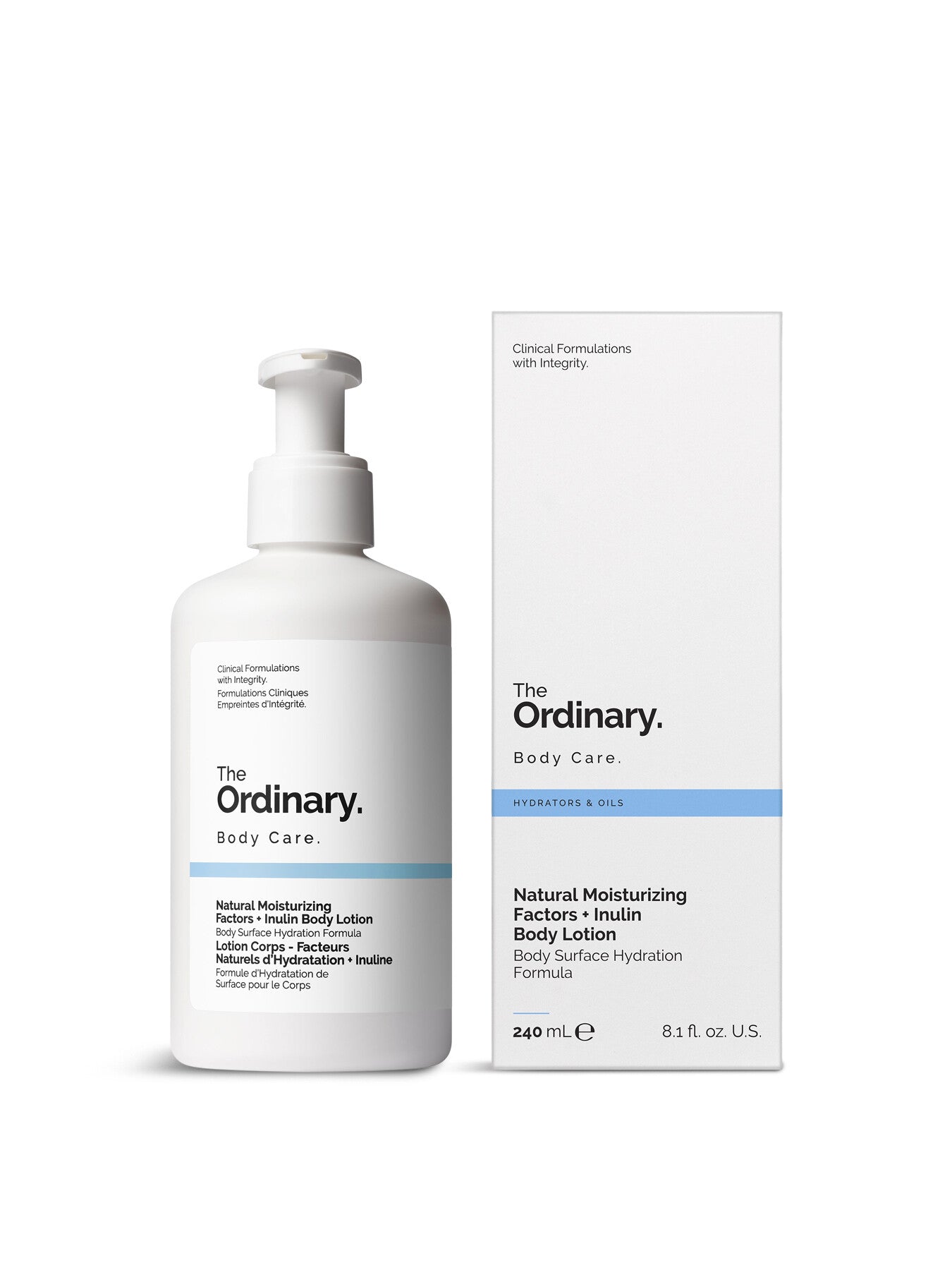 Natural Moisturizing Factors and Inulin Body Lotion