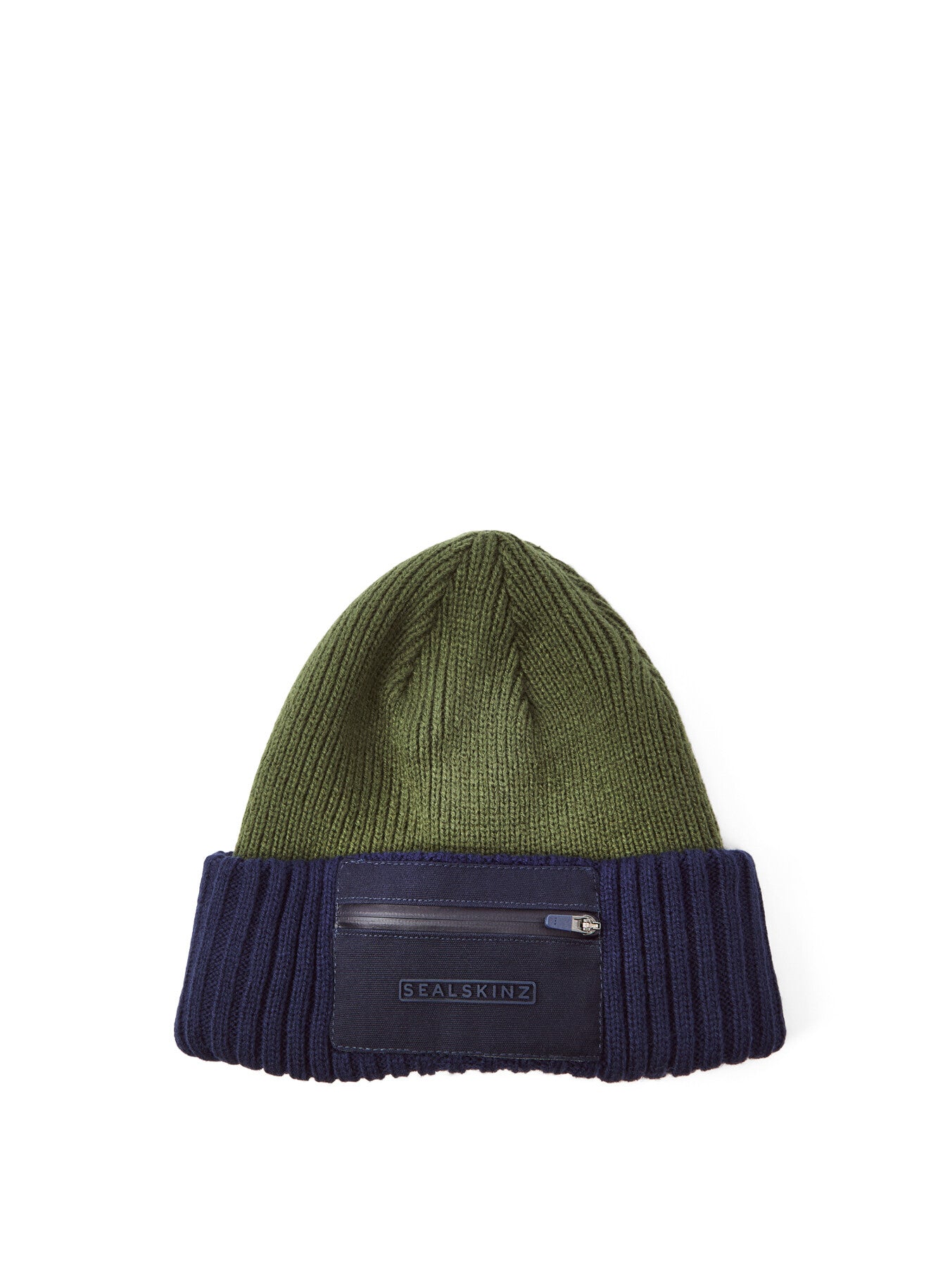 Colby Waterproof Zipped Pocket Knitted Beanie