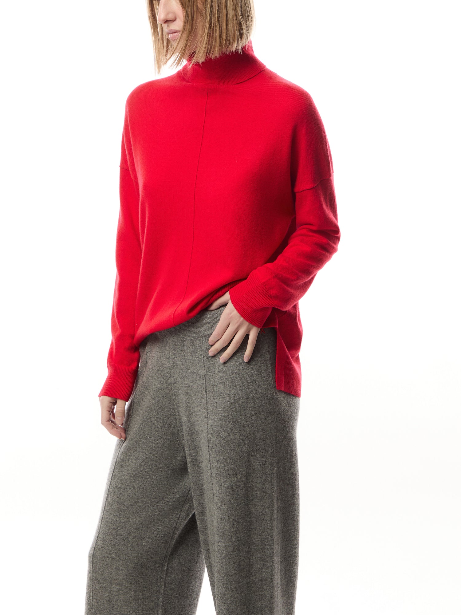Relaxed Roll Neck