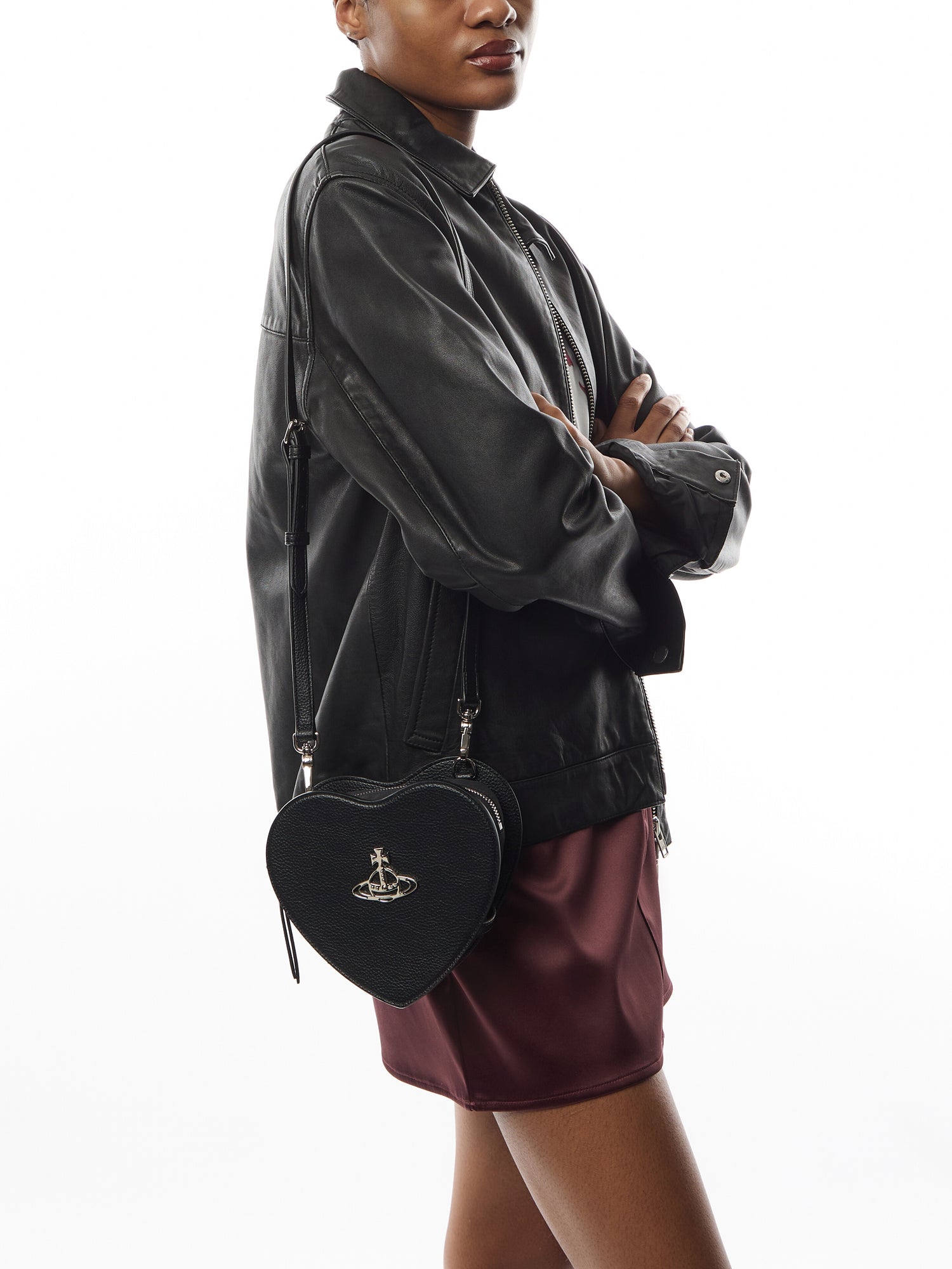 Louise Heart Crossbody Bag