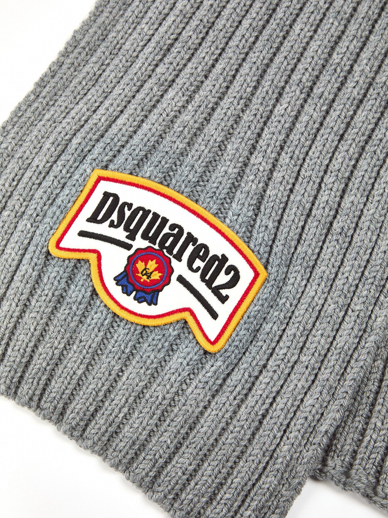 Spellout Logo Knitted Scarf