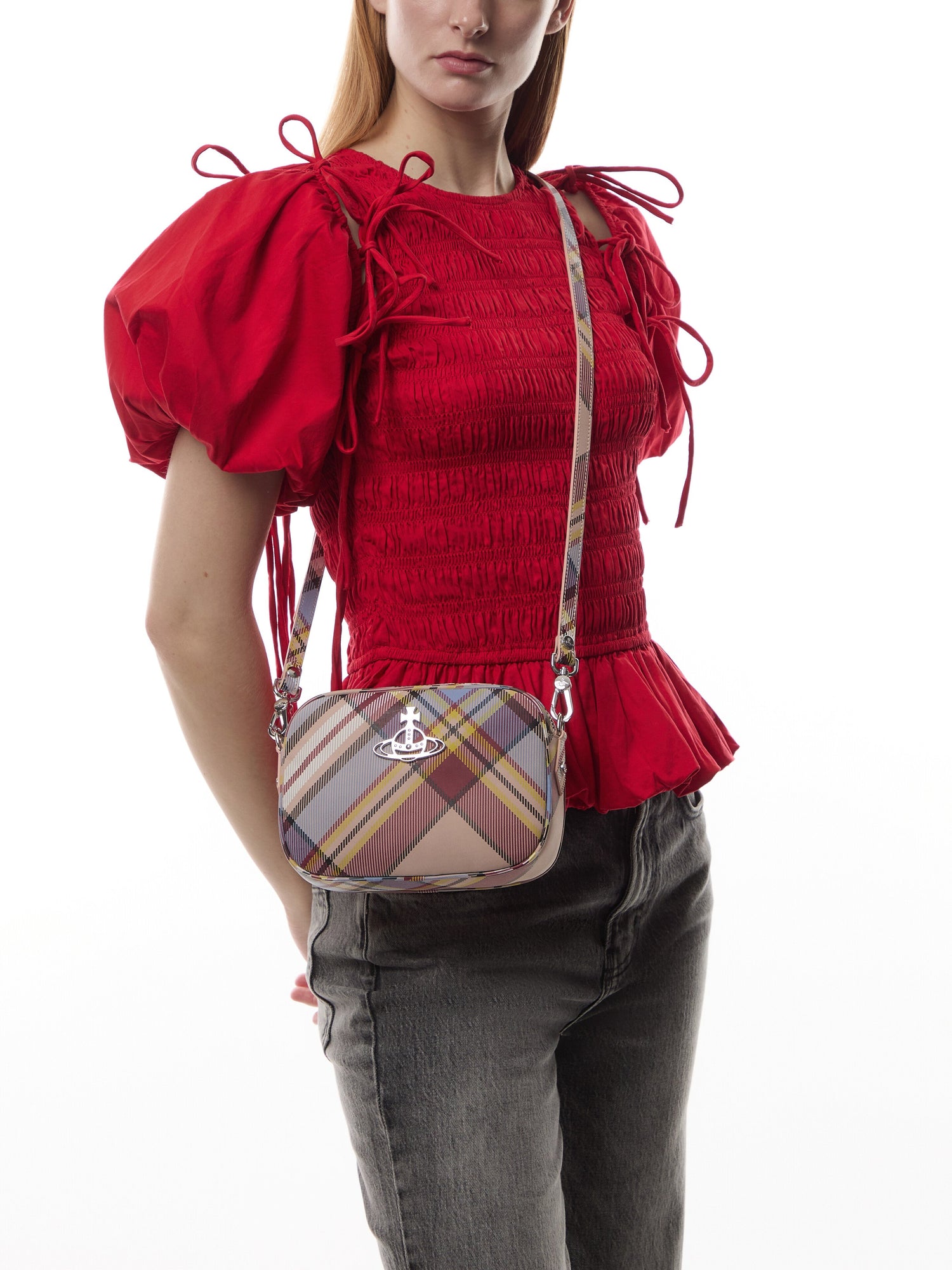 Tartan Anna Camera Bag