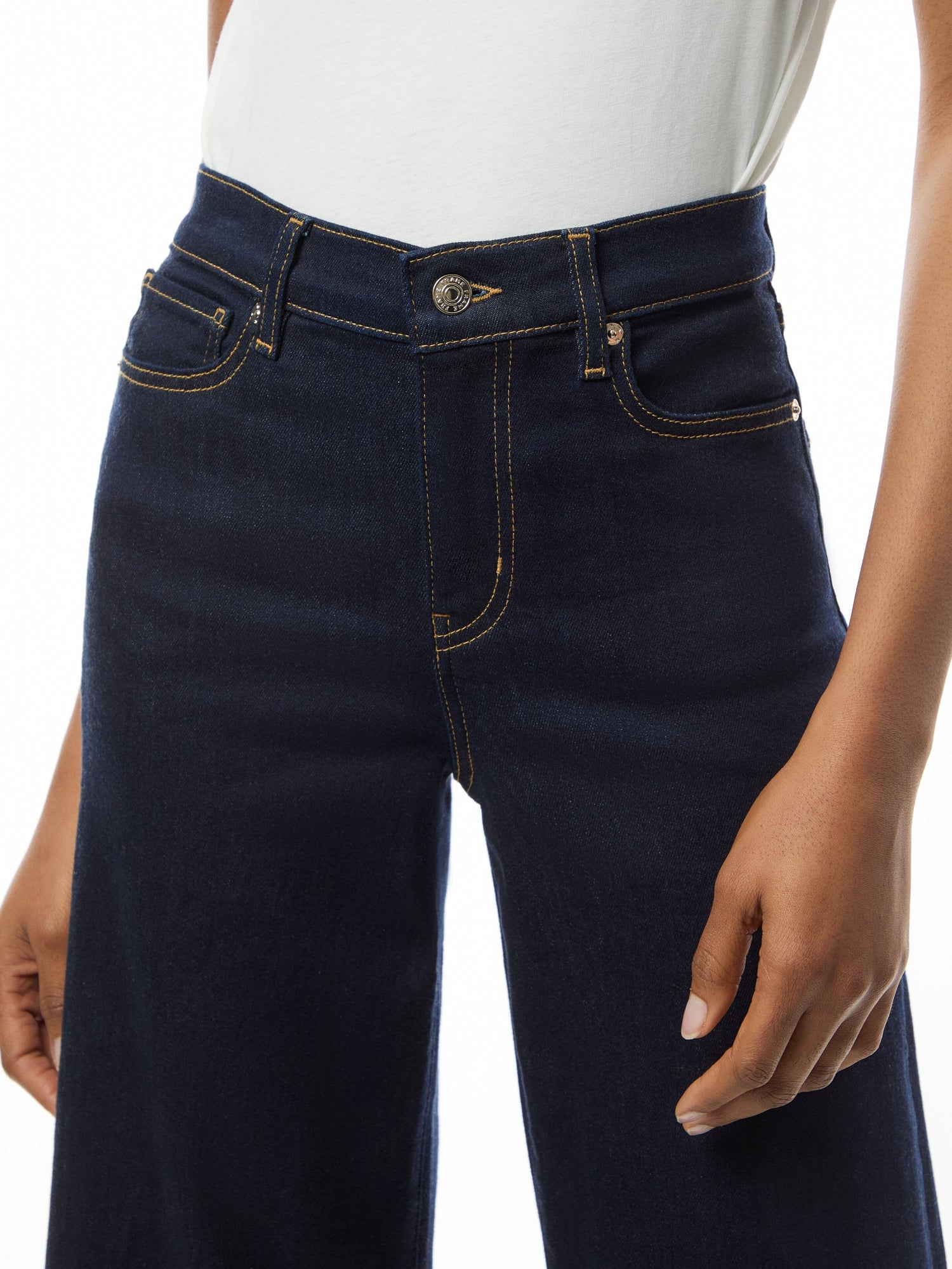 Le Slim Palazzo Jeans