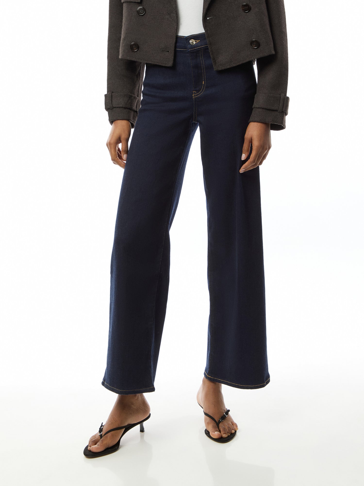 Le Slim Palazzo Jeans