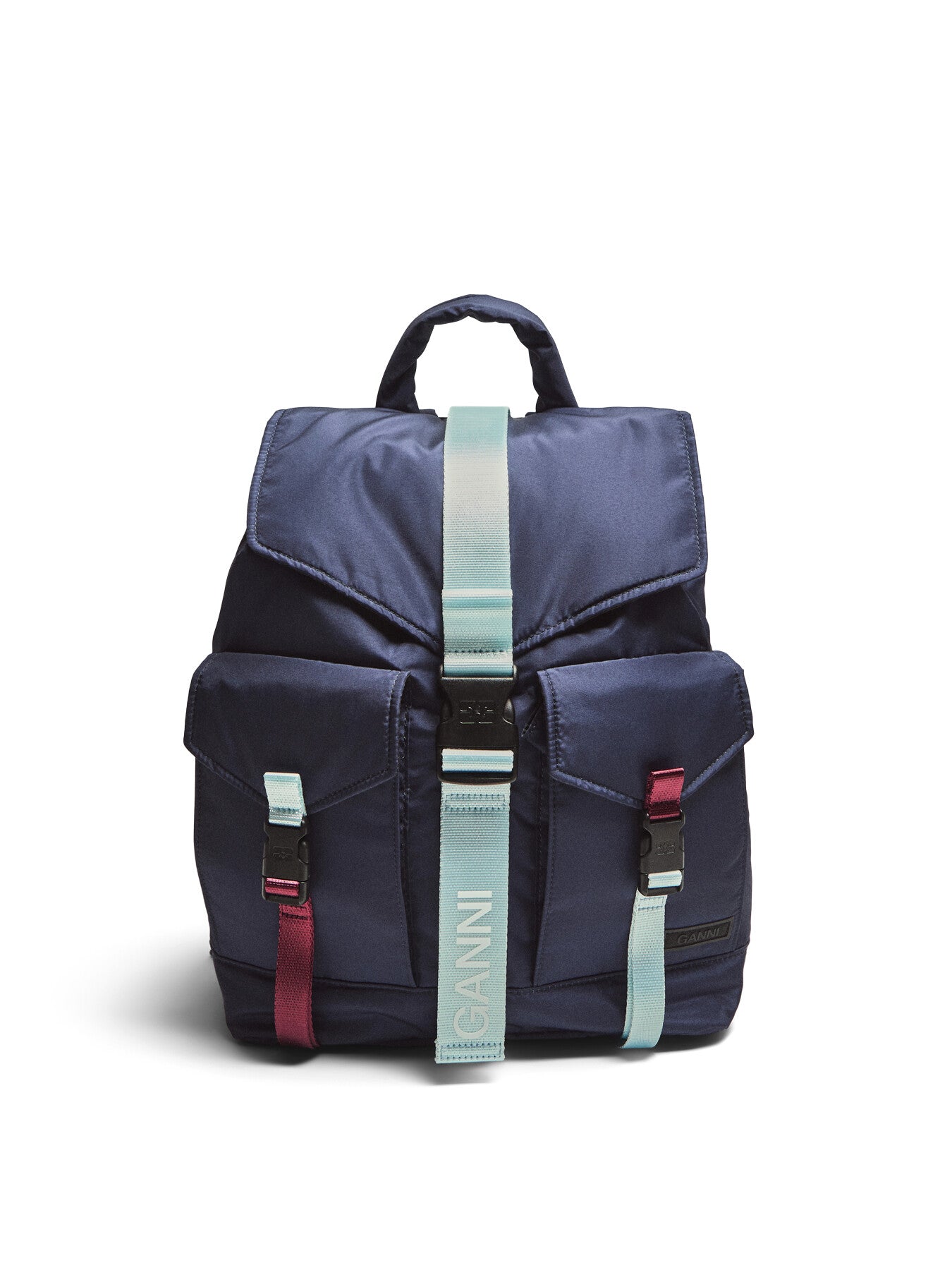 GANNI Recycled Tech Backpack Designer Backpack Fenwick